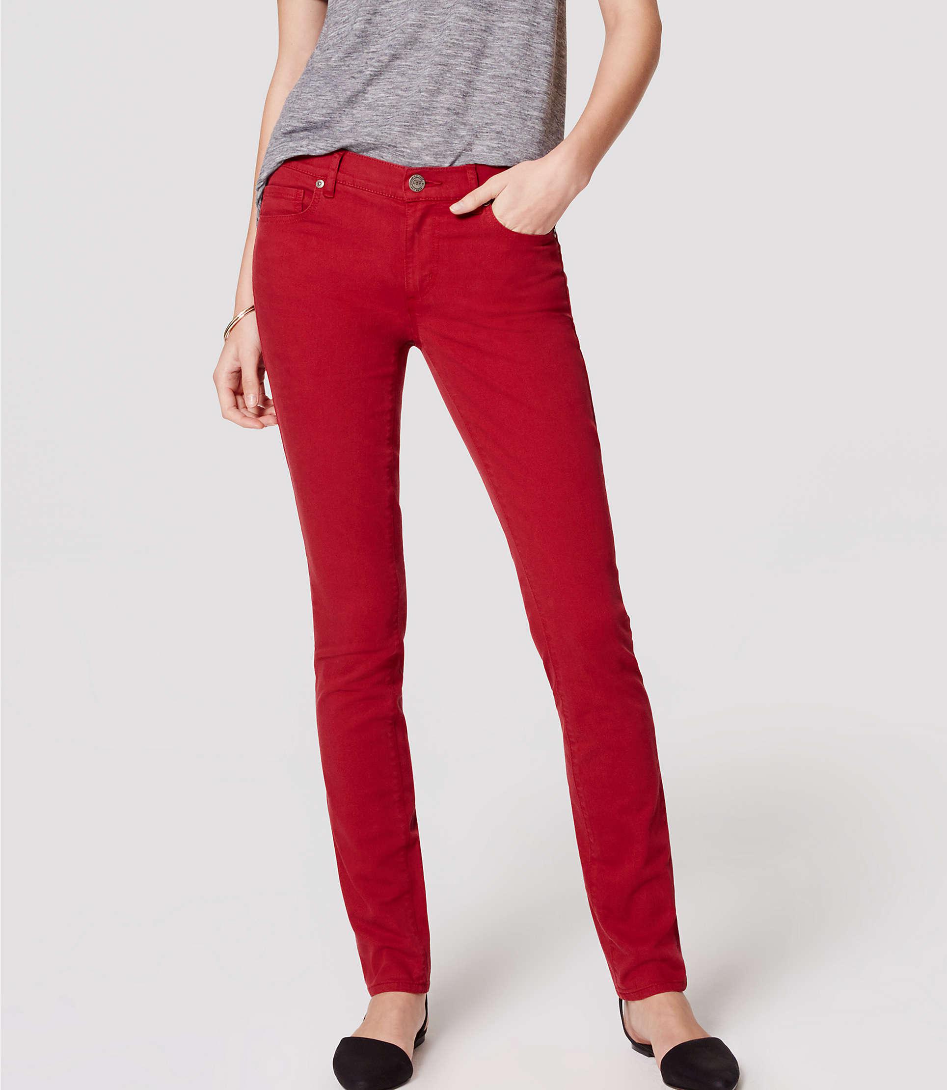 loft modern skinny pants