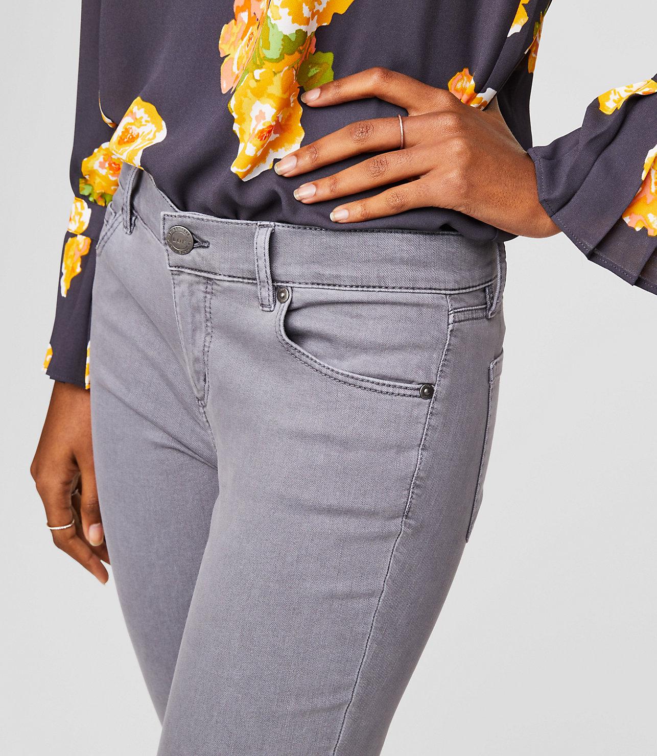 loft modern crop jeans