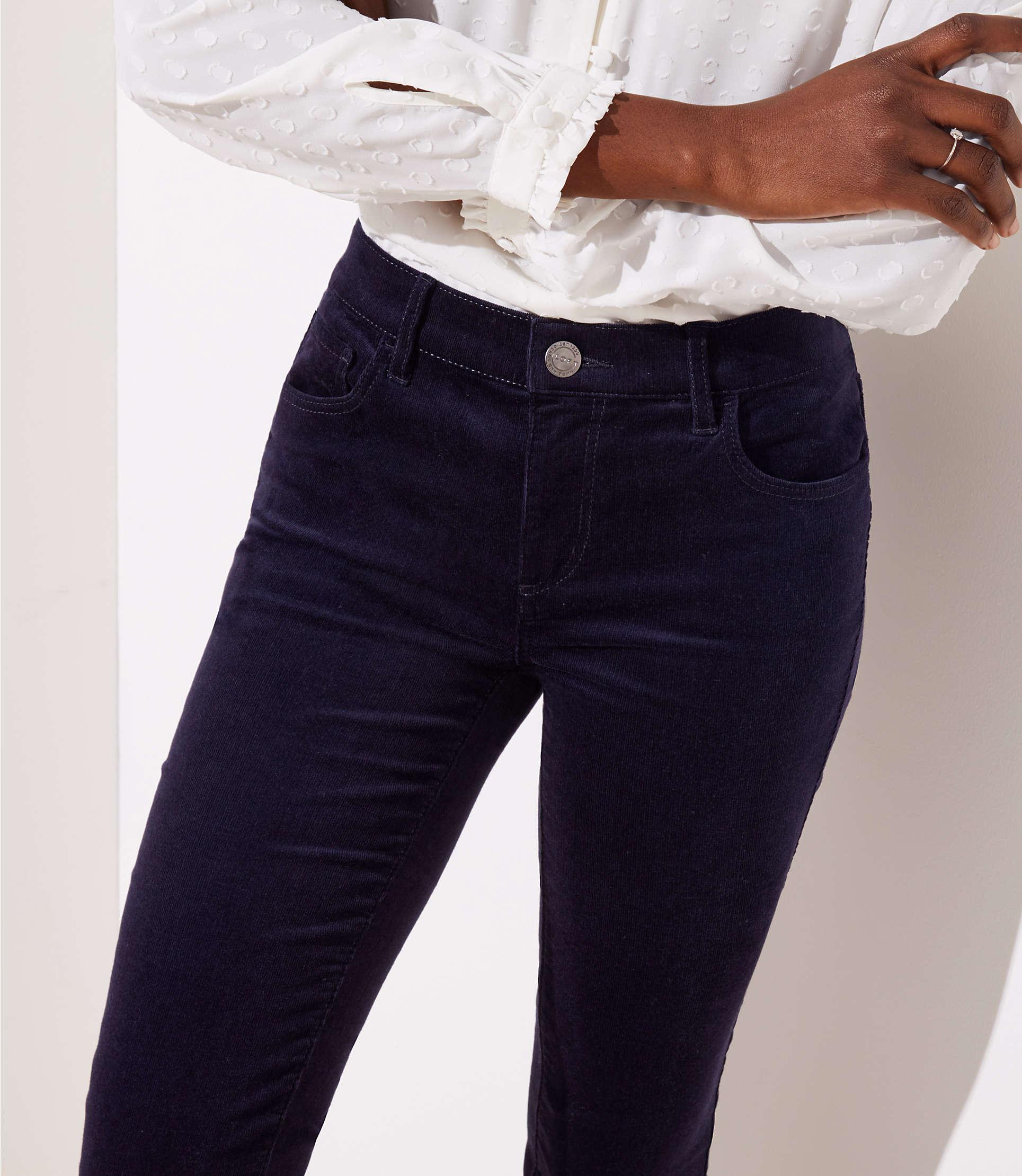 loft modern straight corduroy