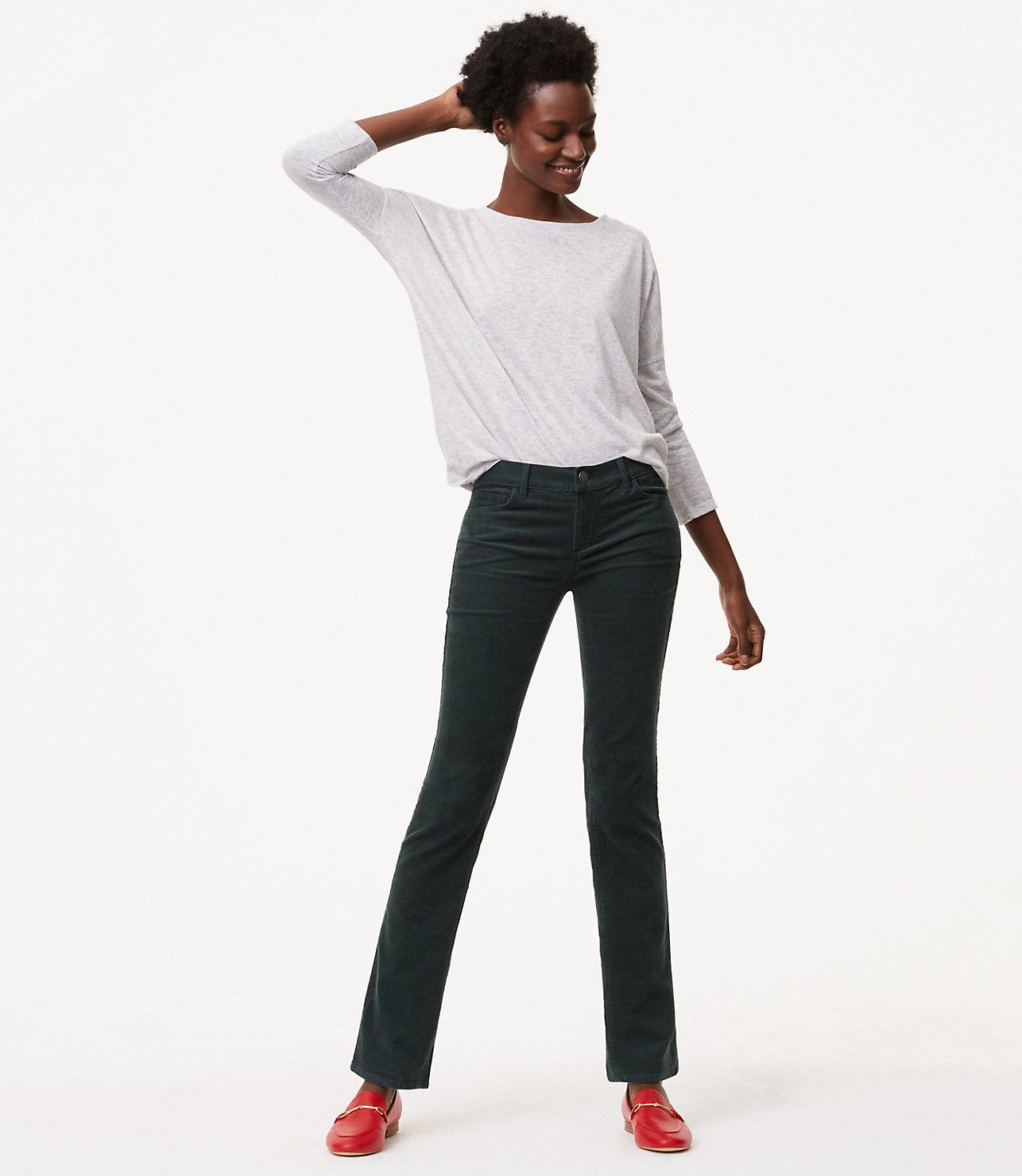 loft modern straight corduroy