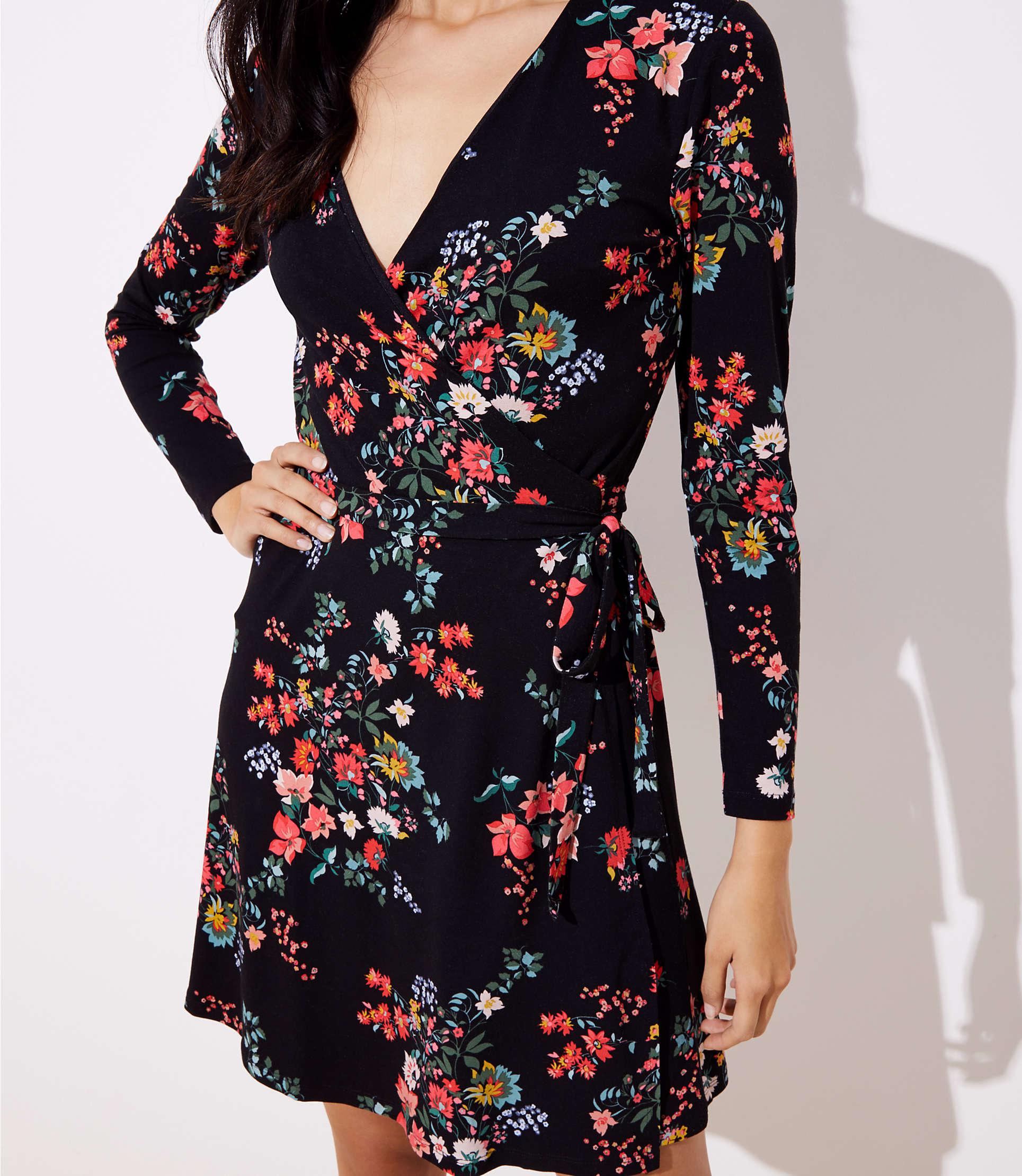 loft wrap dress
