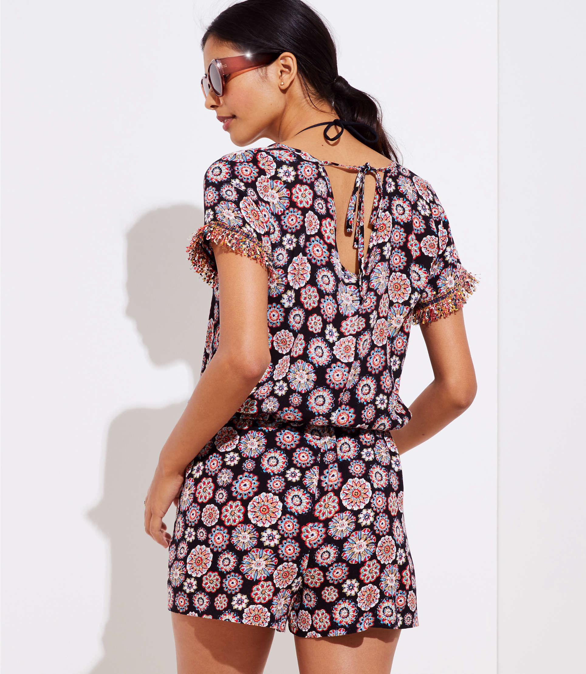 Loft beach romper Clearance