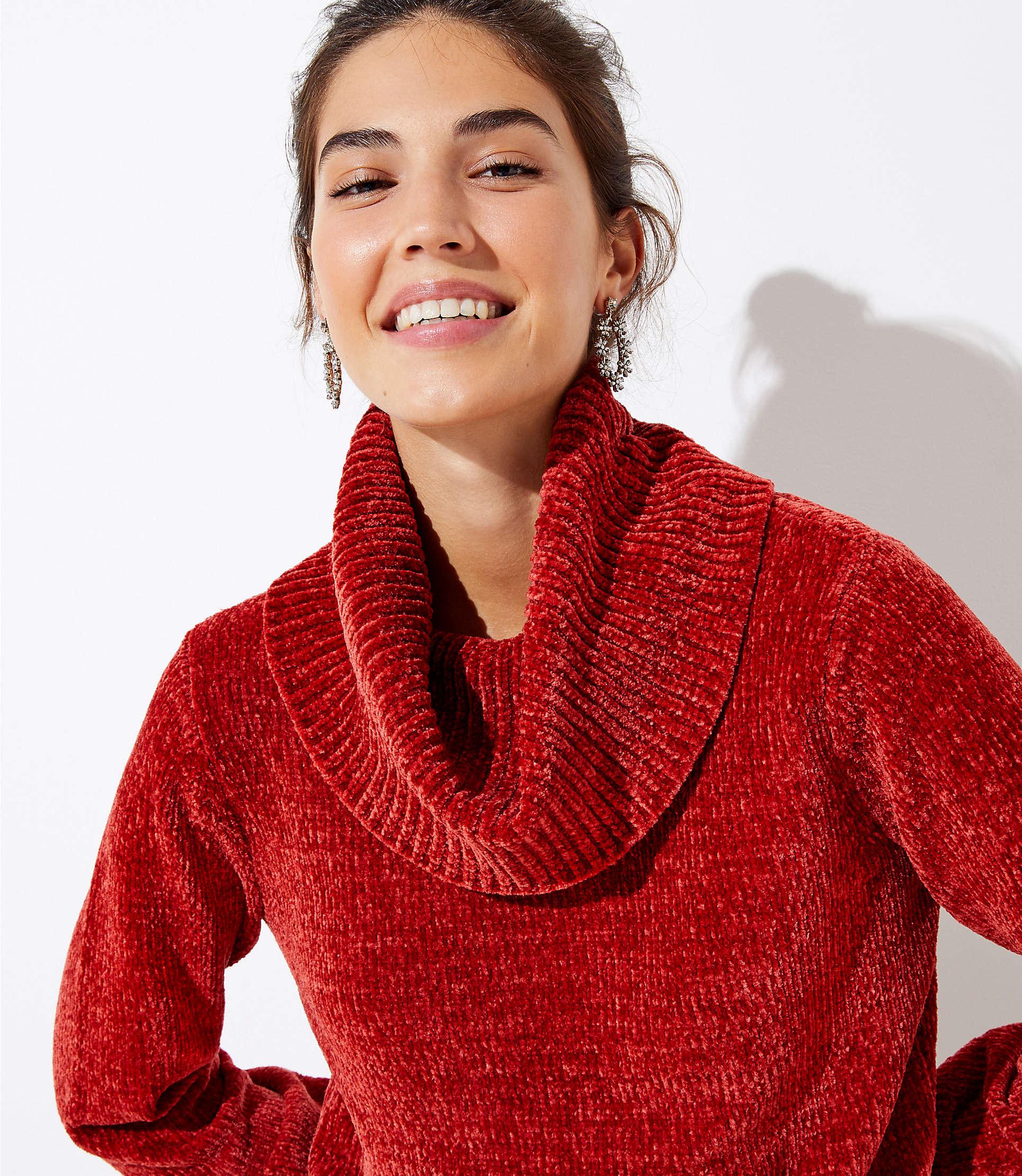 cowl collar sweater
