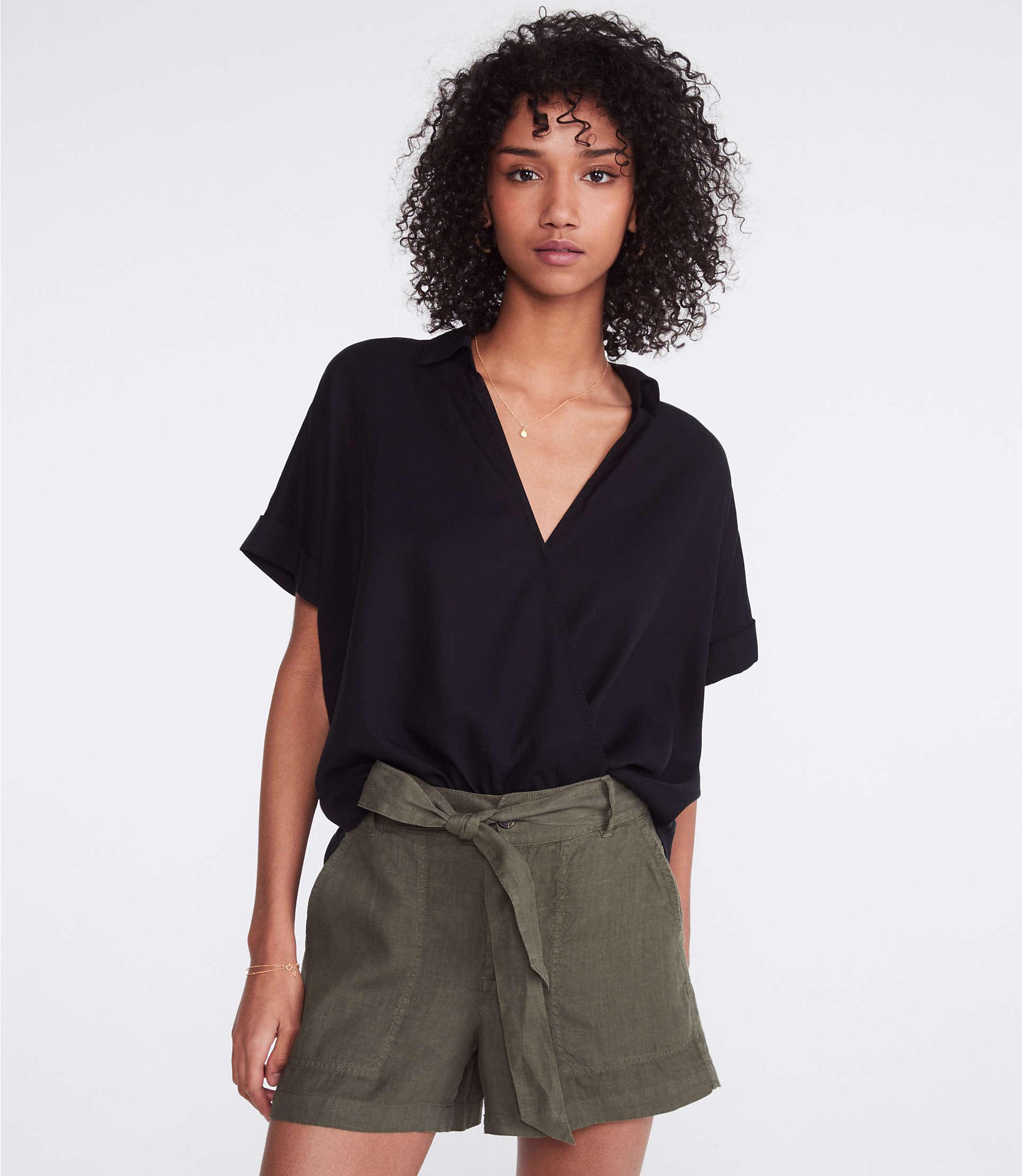 loft wrap shirt