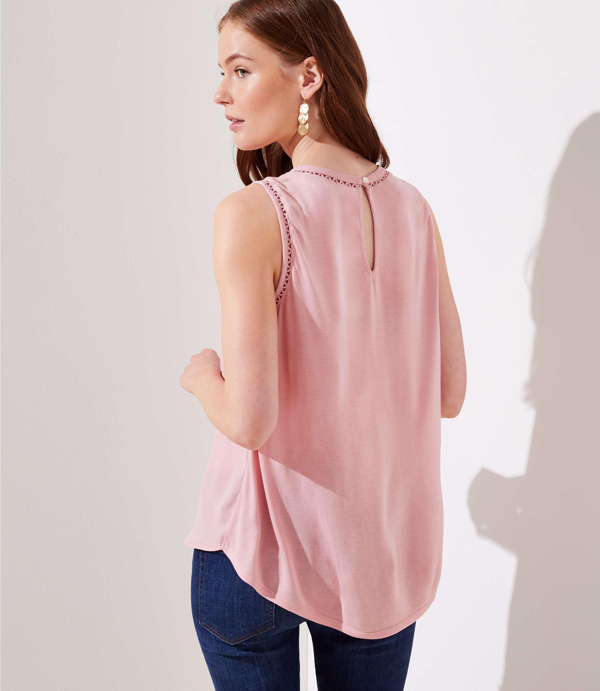 loft mixed media top