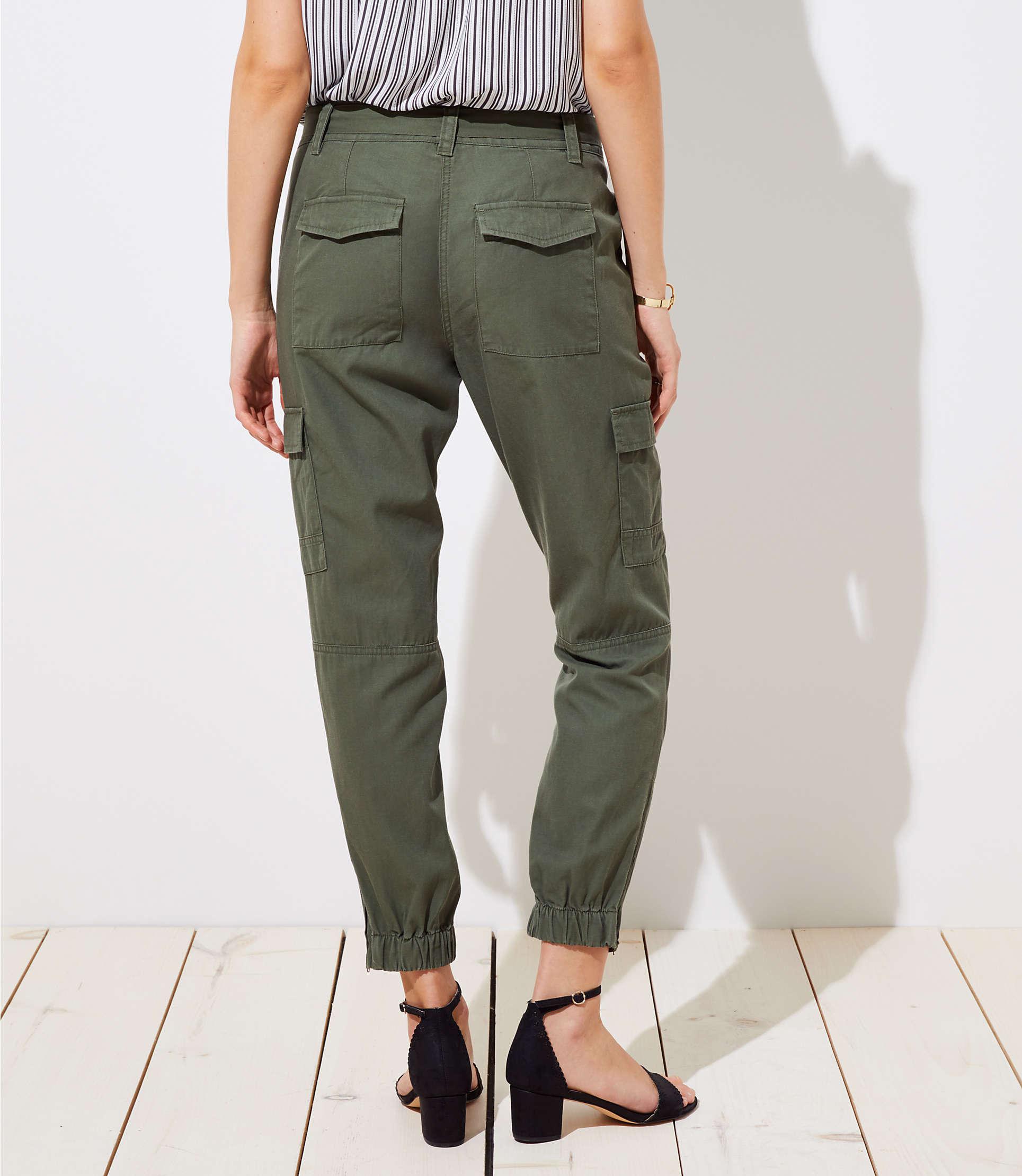 Loft green pants Clearance