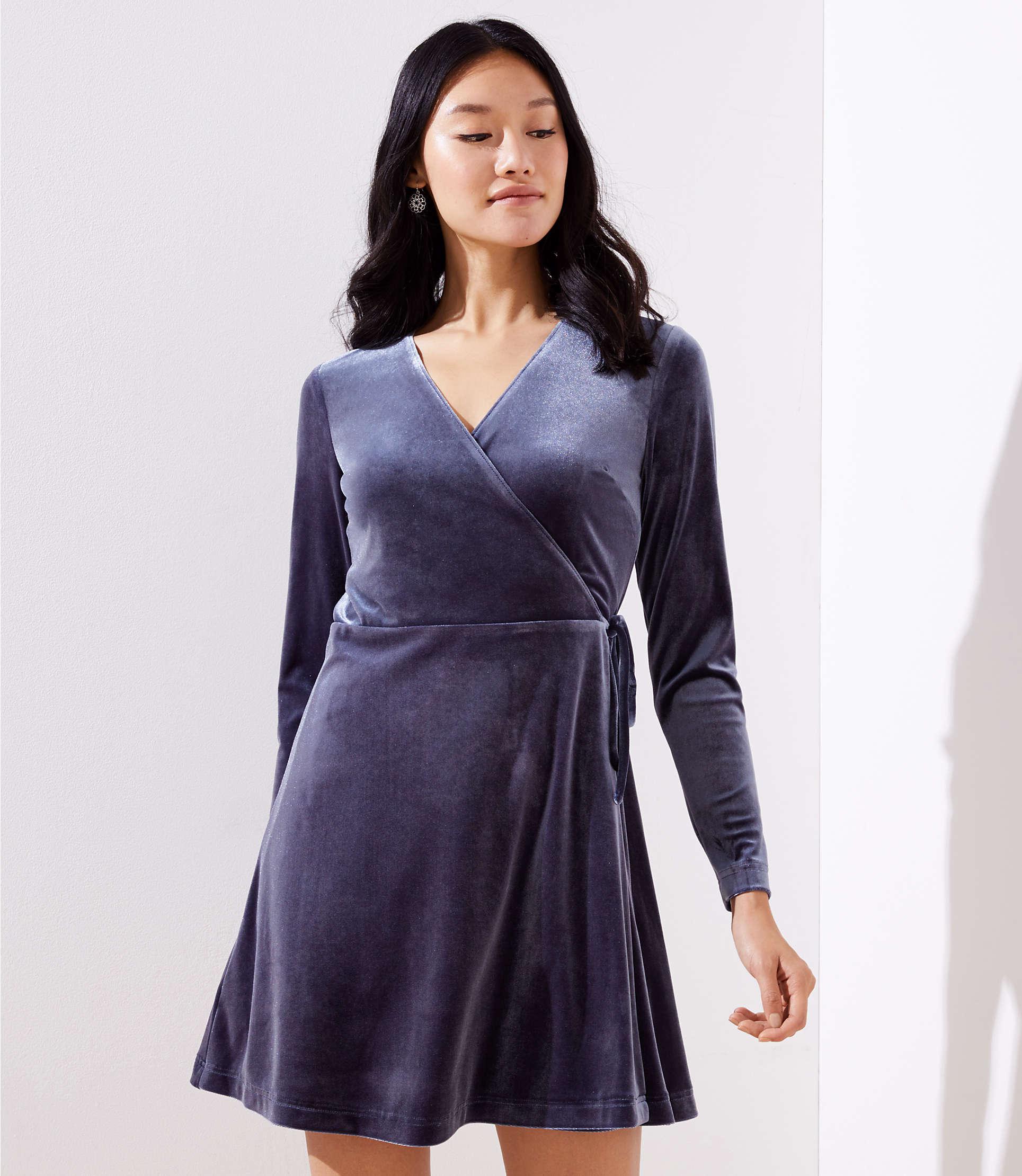 loft wrap dress
