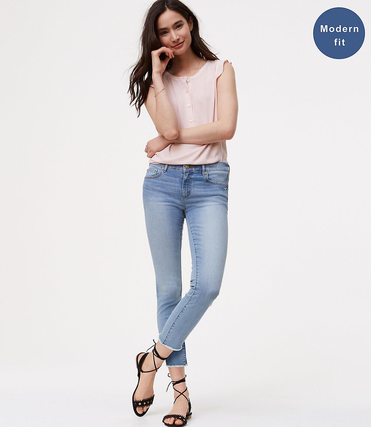 loft relaxed skinny jeans