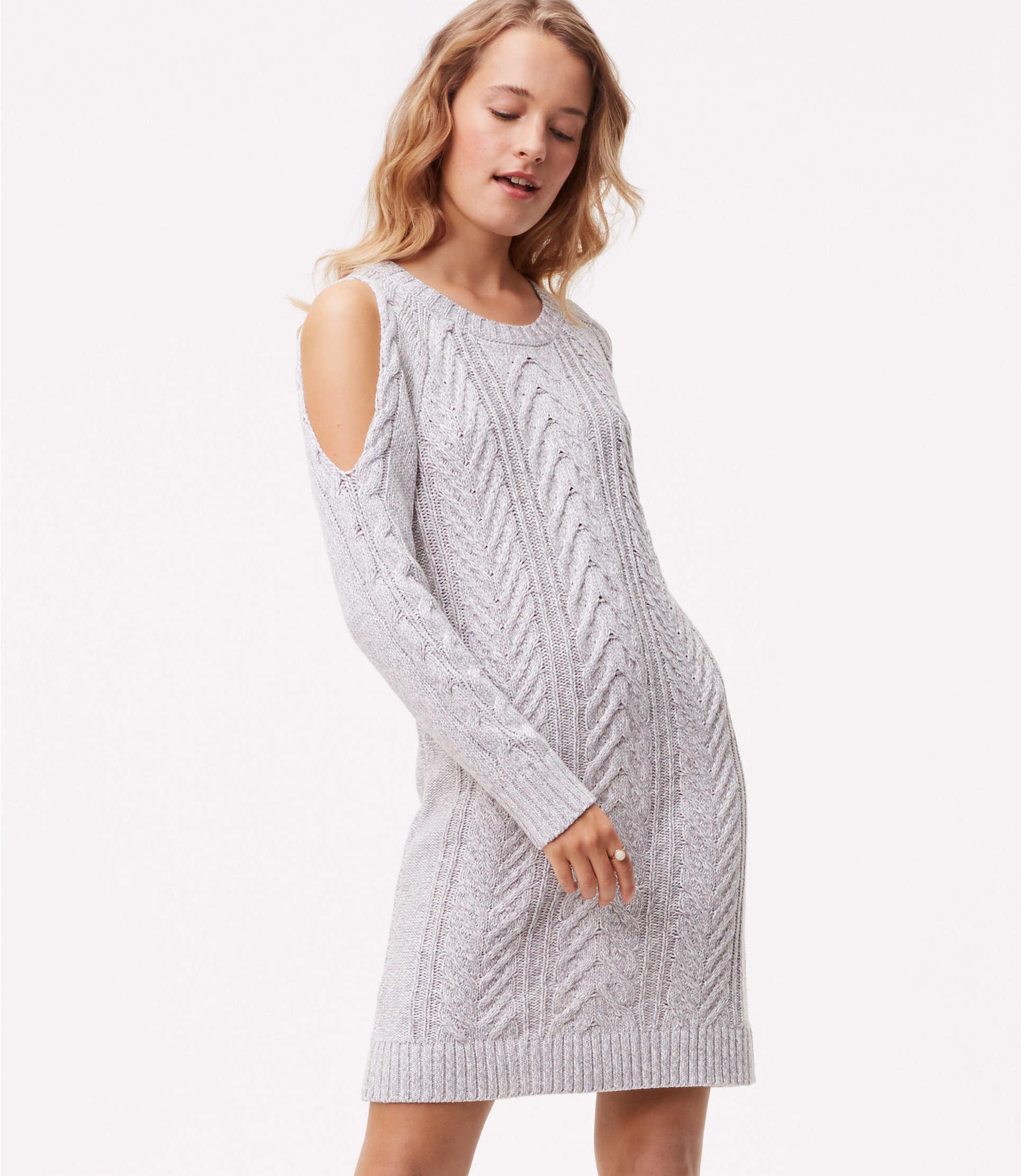 sweater dress loft