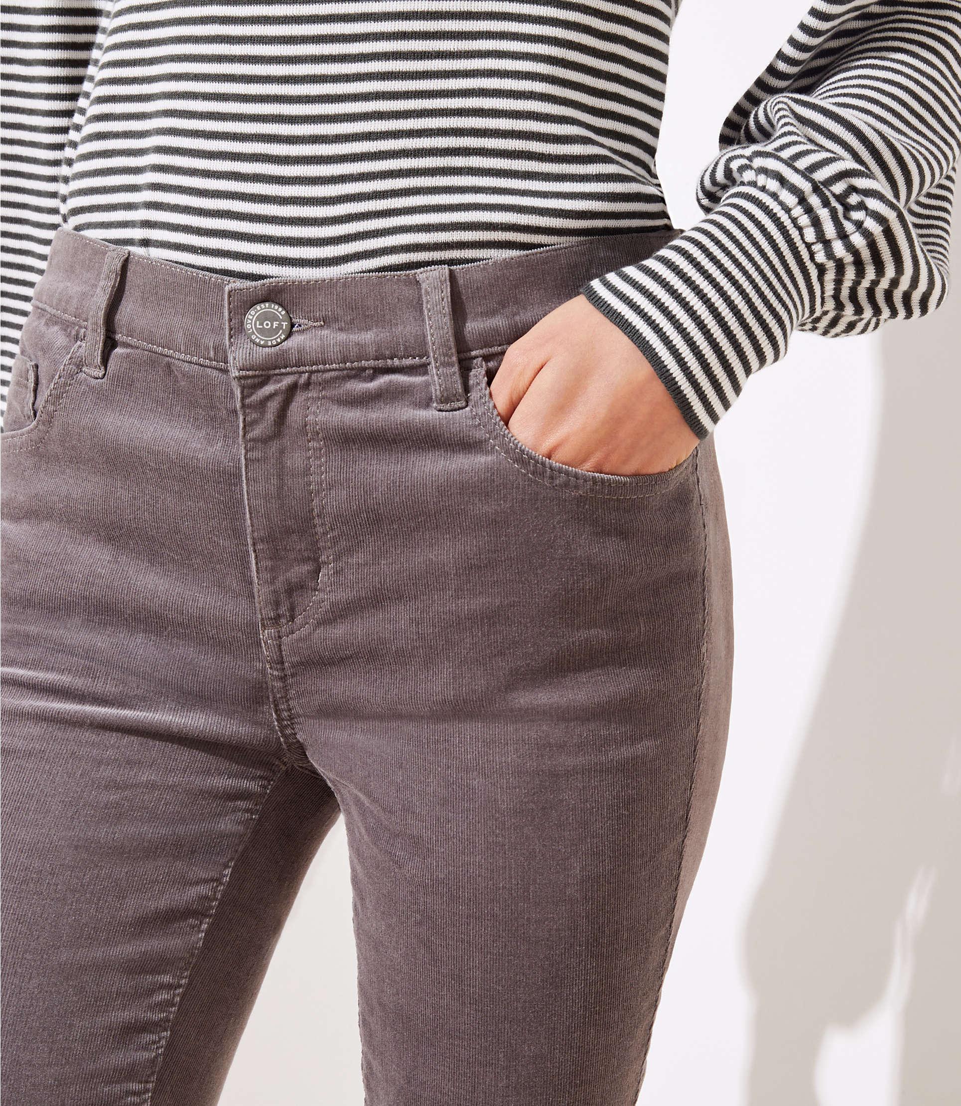 ann taylor loft modern skinny corduroy