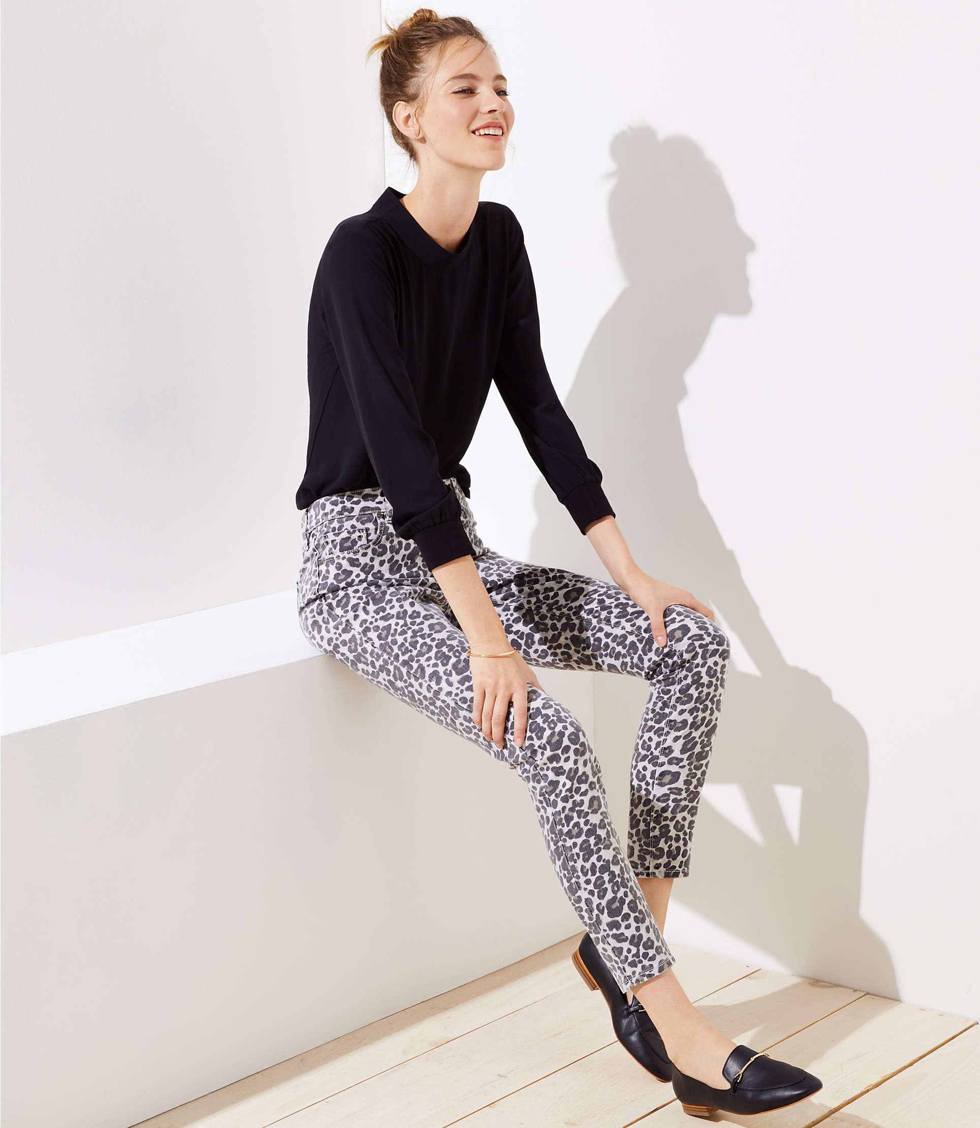 loft modern skinny pants