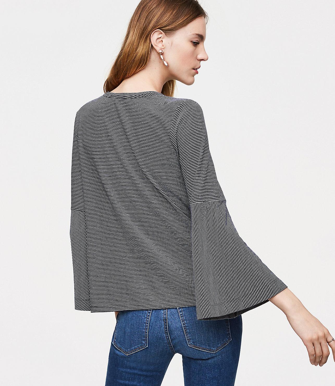 loft bell sleeve top