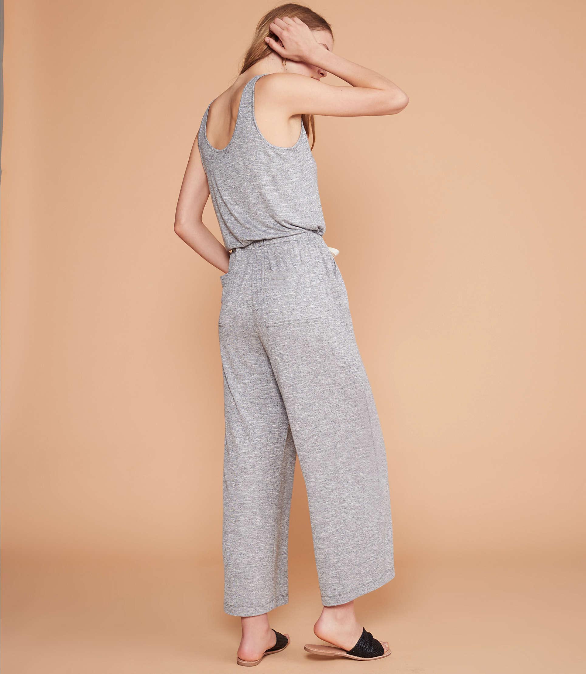lou & grey brushmarl jumpsuit