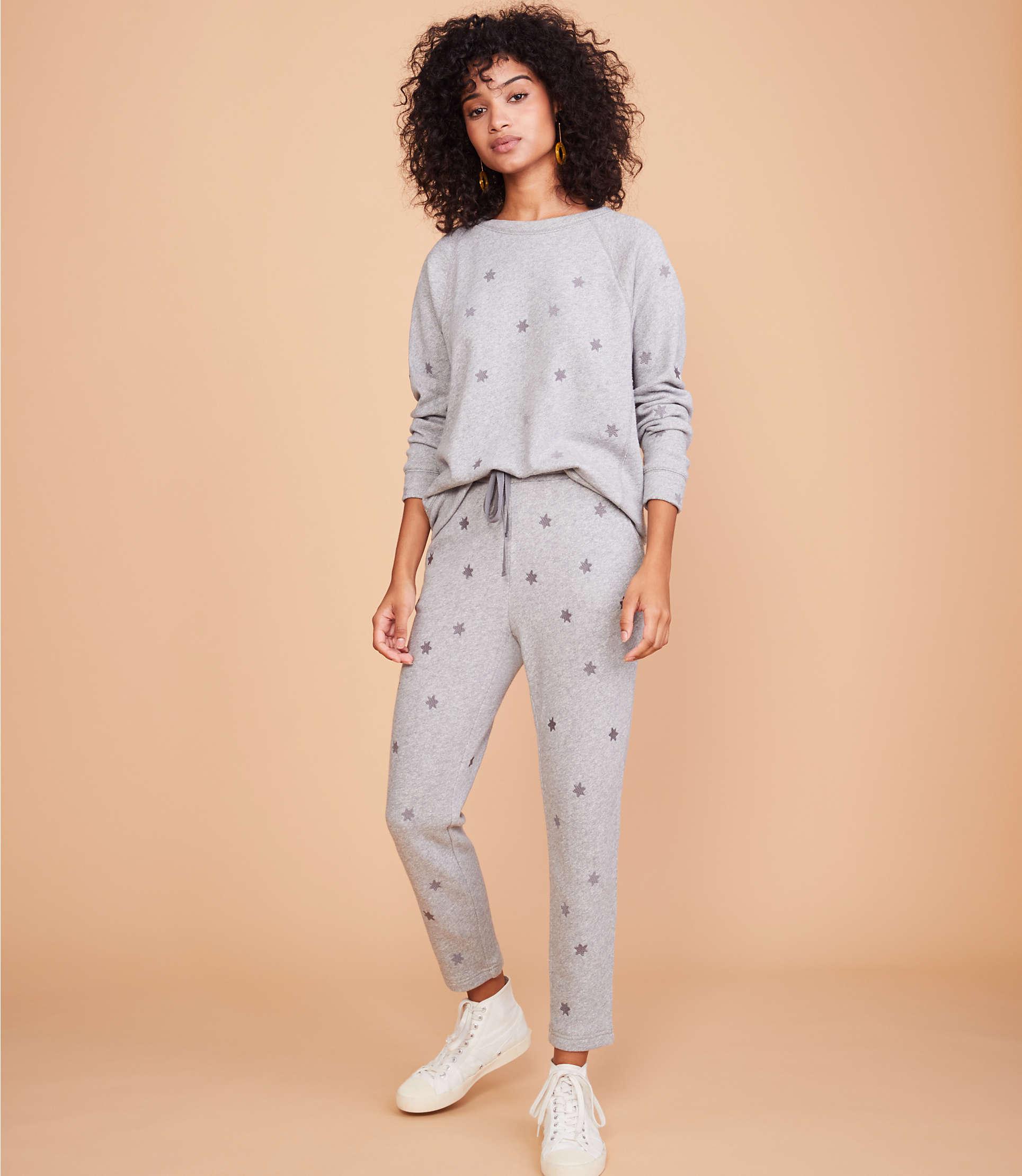 grey star sweatpants