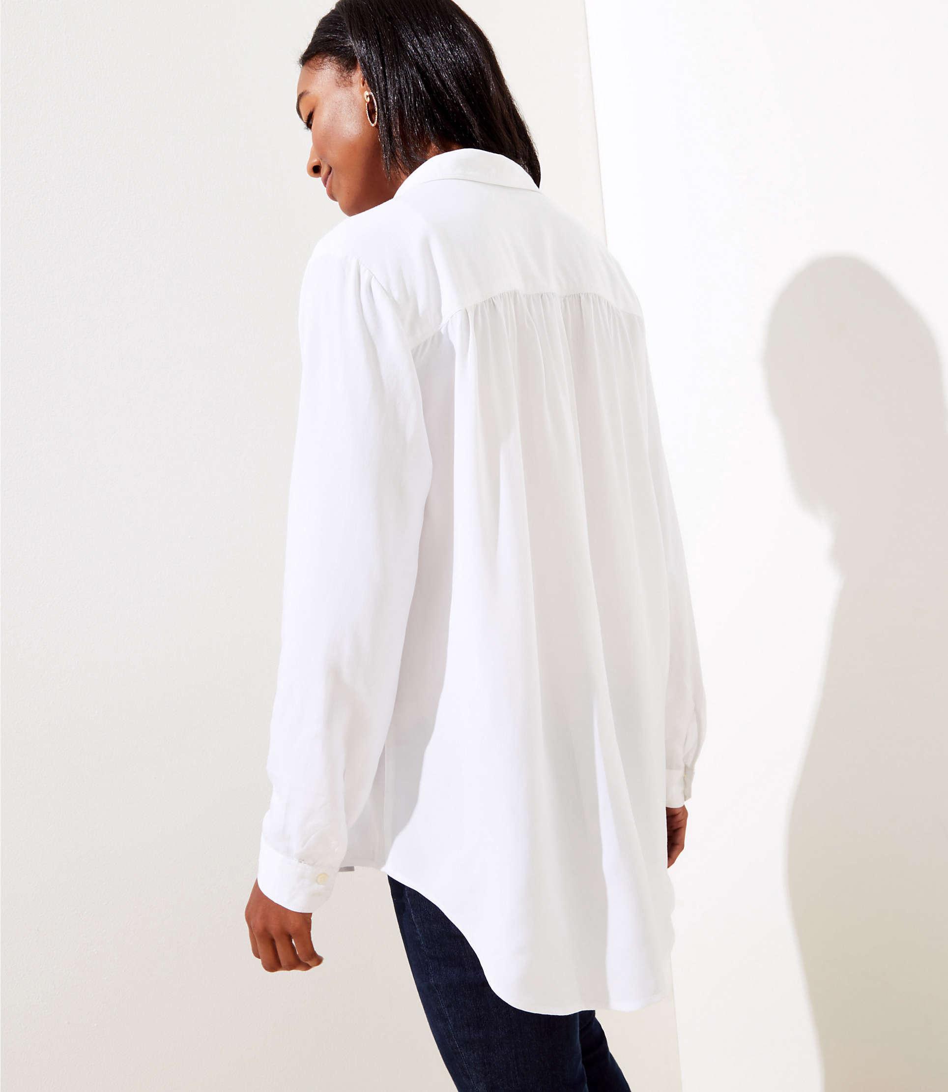 maternity button down shirts