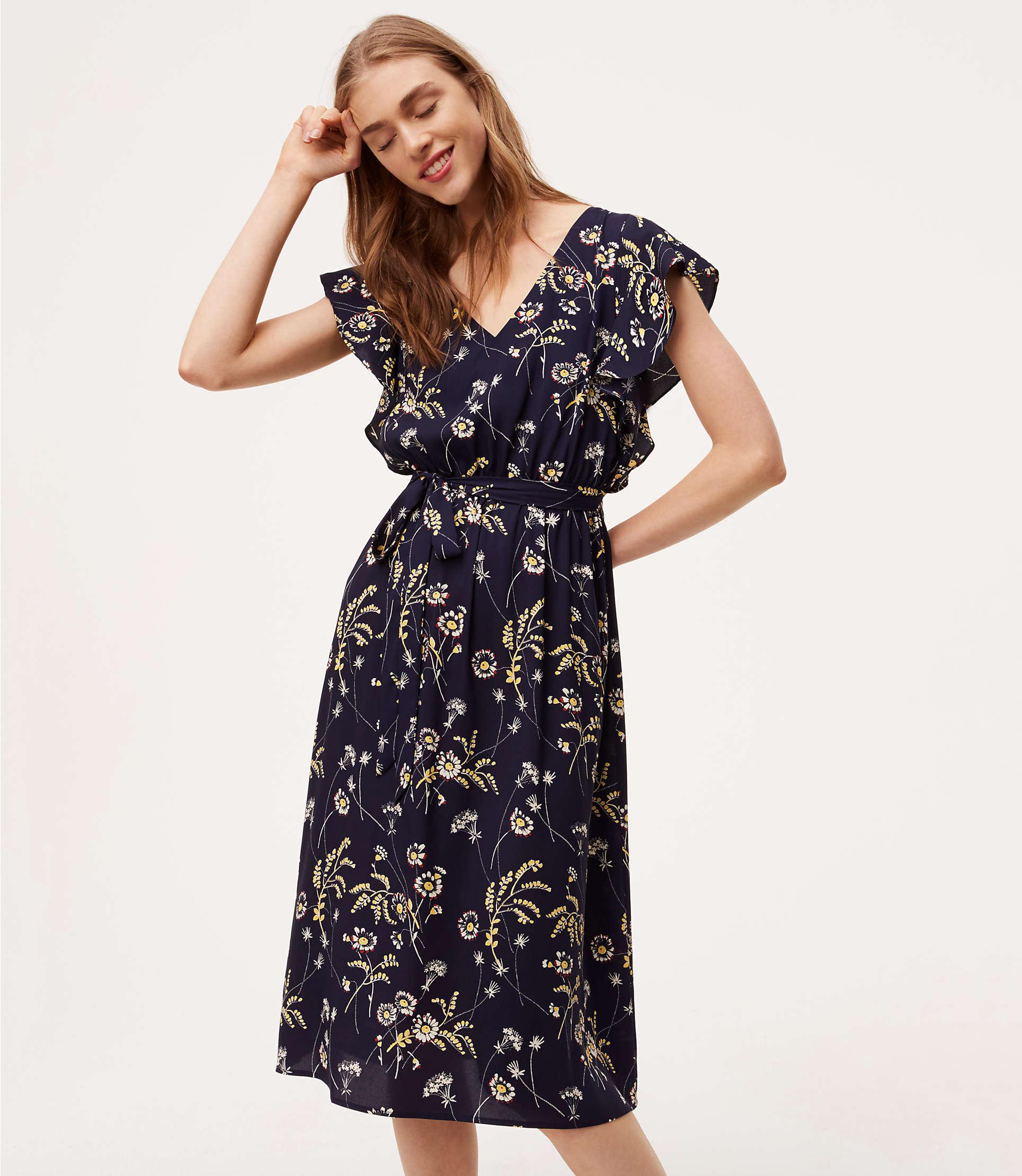 loft midi dress