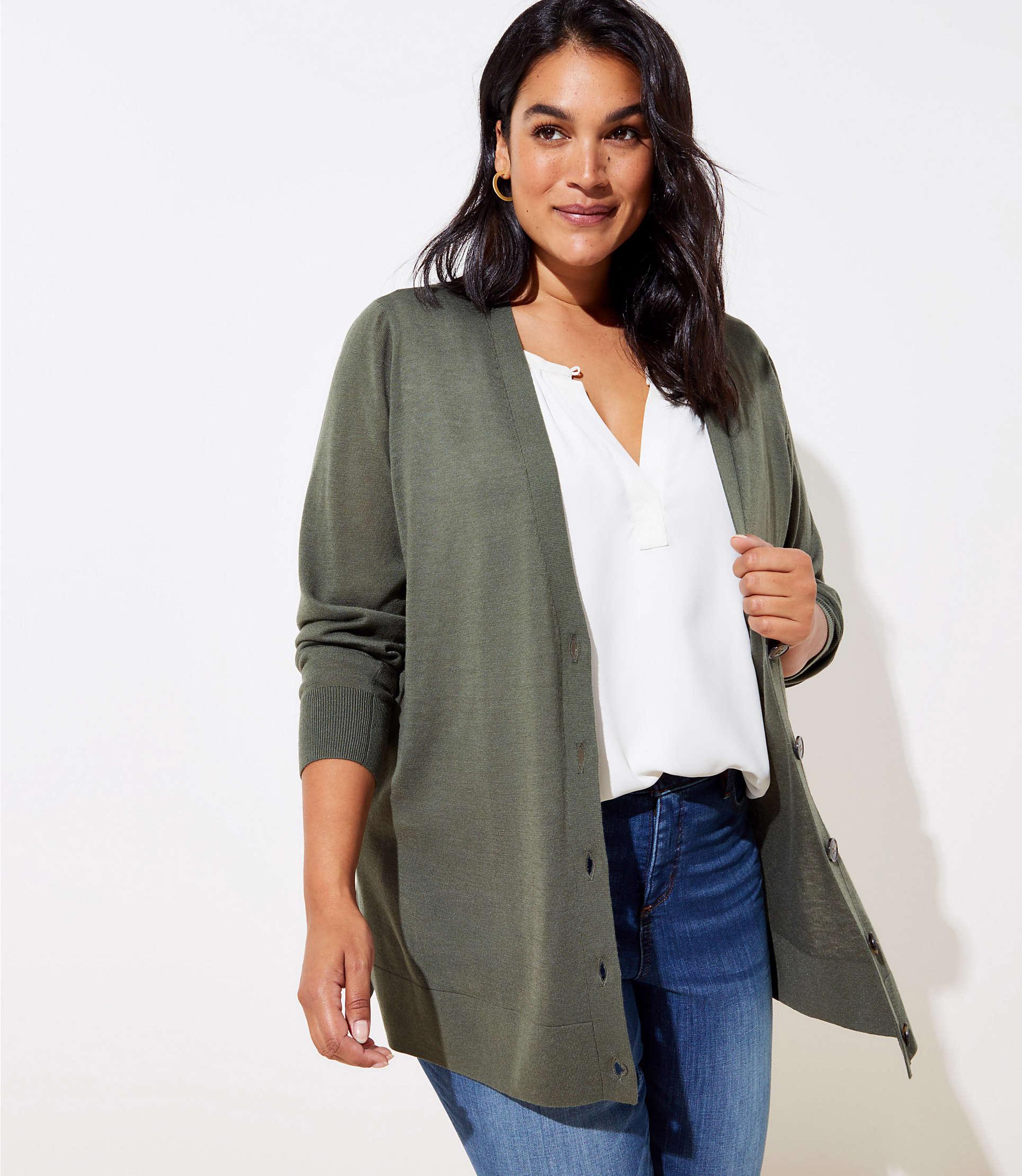 loft boyfriend cardigan