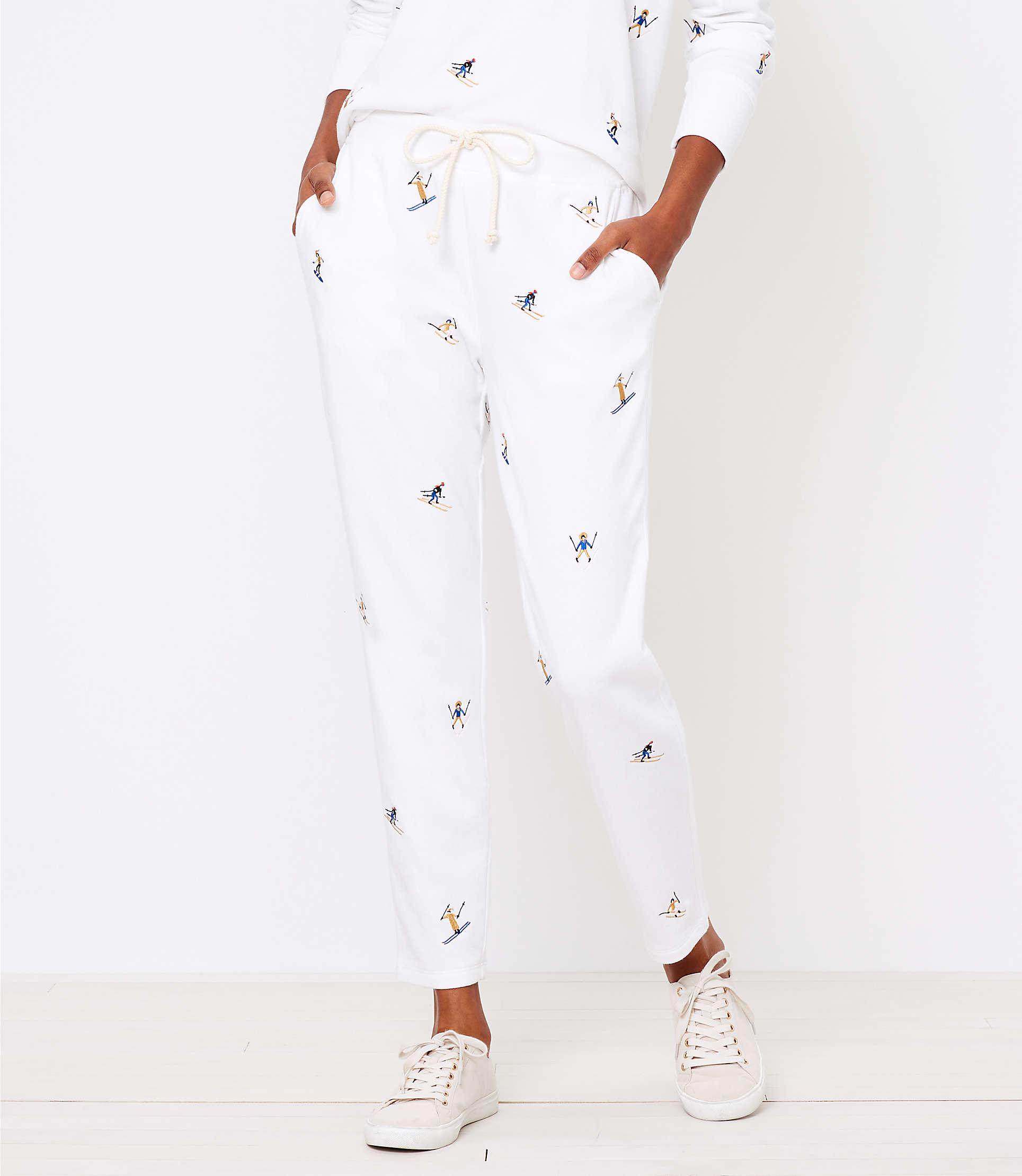 lou & grey ski terry sweatshirt