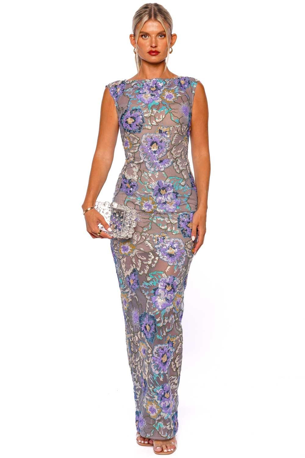 Bronx and banco hotsell bonita embroidered maxi dress