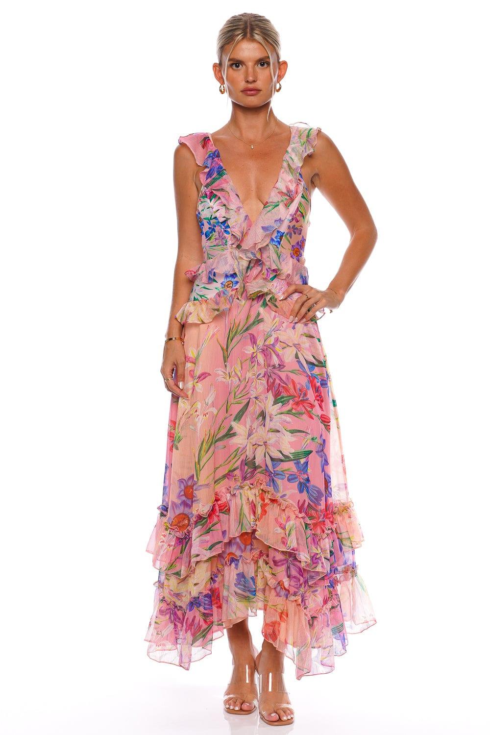 Lace Bustier Maxi Dress (FINAL SALE)