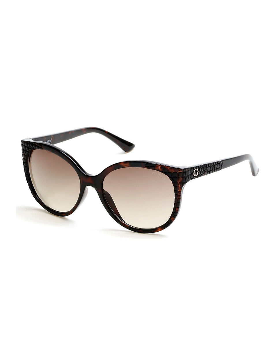 Guess 57mm Catseye Sunglasses in Black Lyst