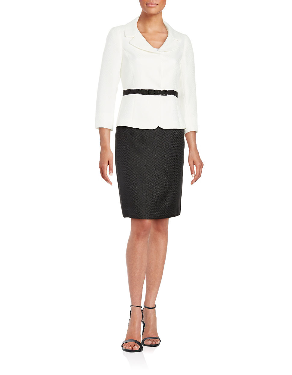 petite two piece suit