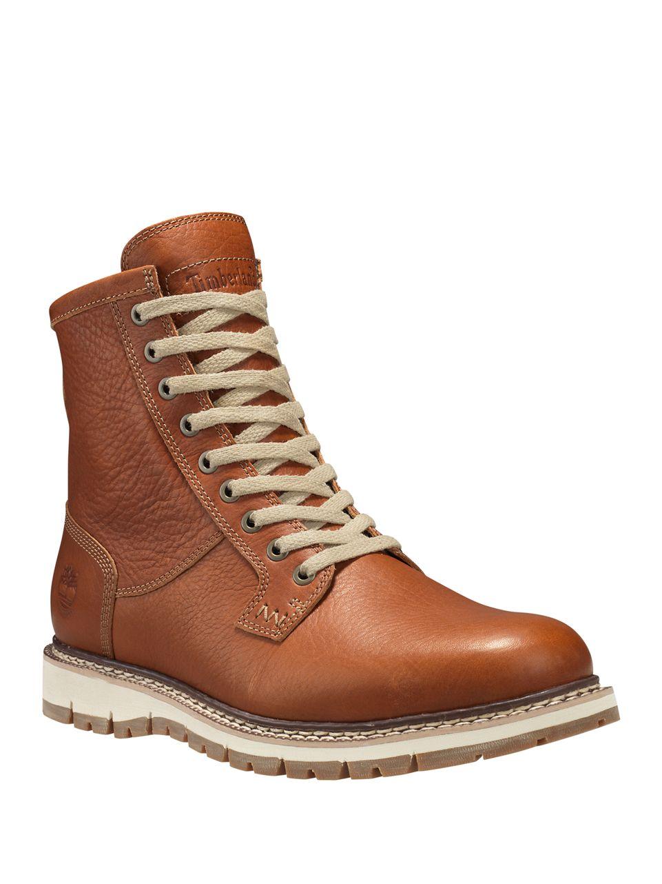 timberland men's britton hill side zip boots