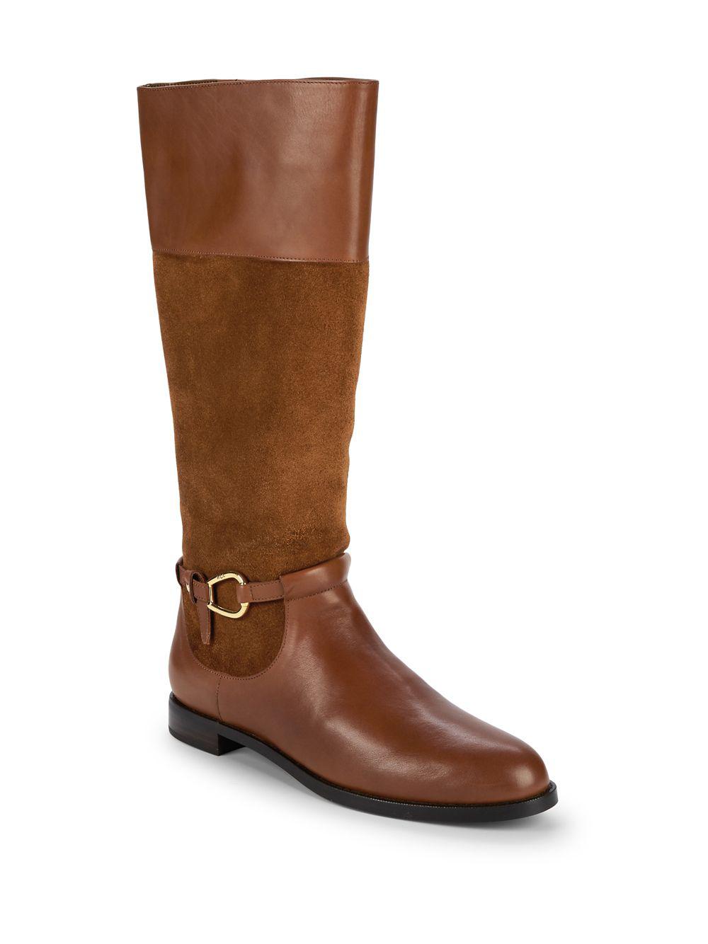 ralph lauren tall riding boots