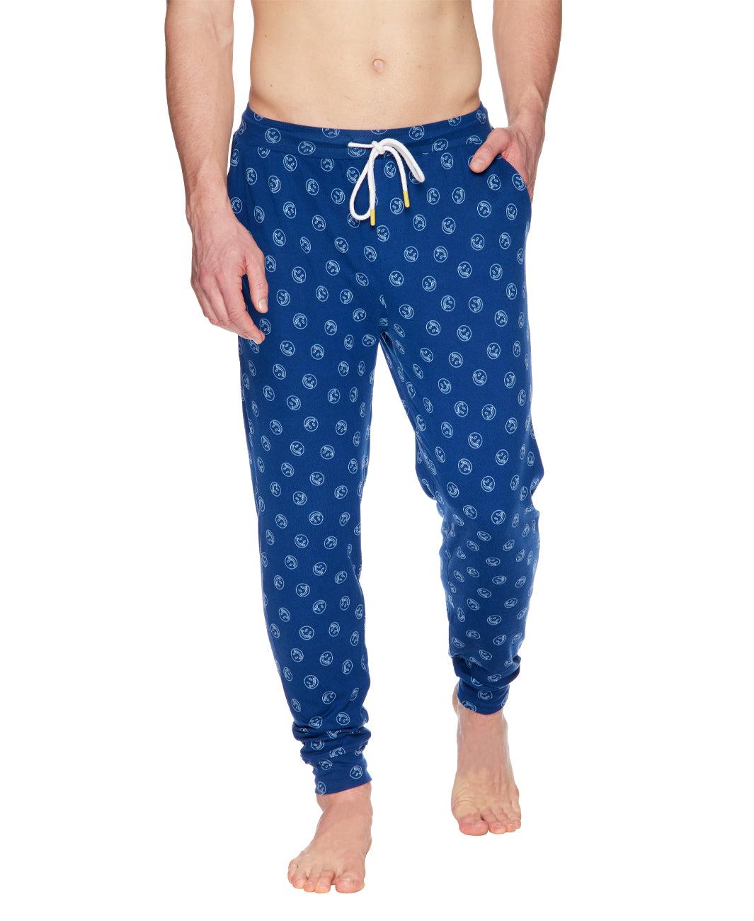 Joe Boxer Smiley Face Print Lounge Pants 2-pack in Blue for Men | Lyst