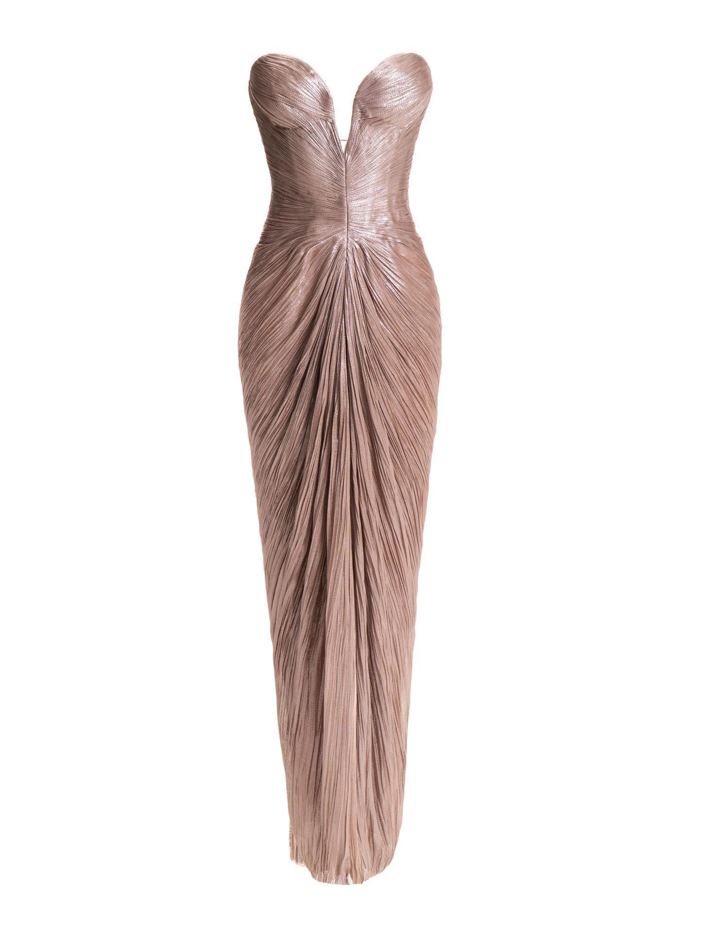 noralee gold dress NORALEE Sofia Dress Ecru – cuccu main image 0