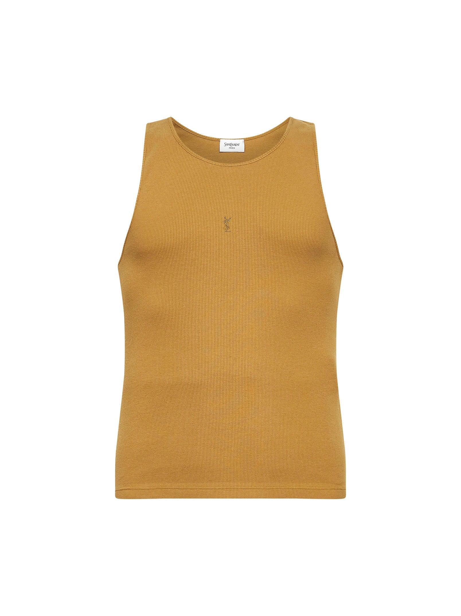 Women's Saint Laurent Sleeveless and tank tops | Lyst