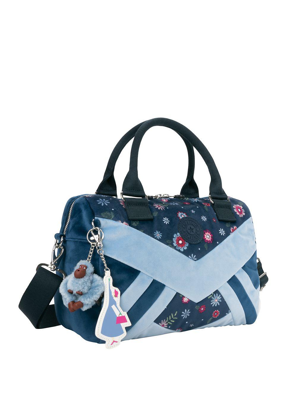 Kipling Synthetic Mary Poppins Beloved Satchel (spoonful Of Sugar) Satchel  Handbags in Blue - Lyst
