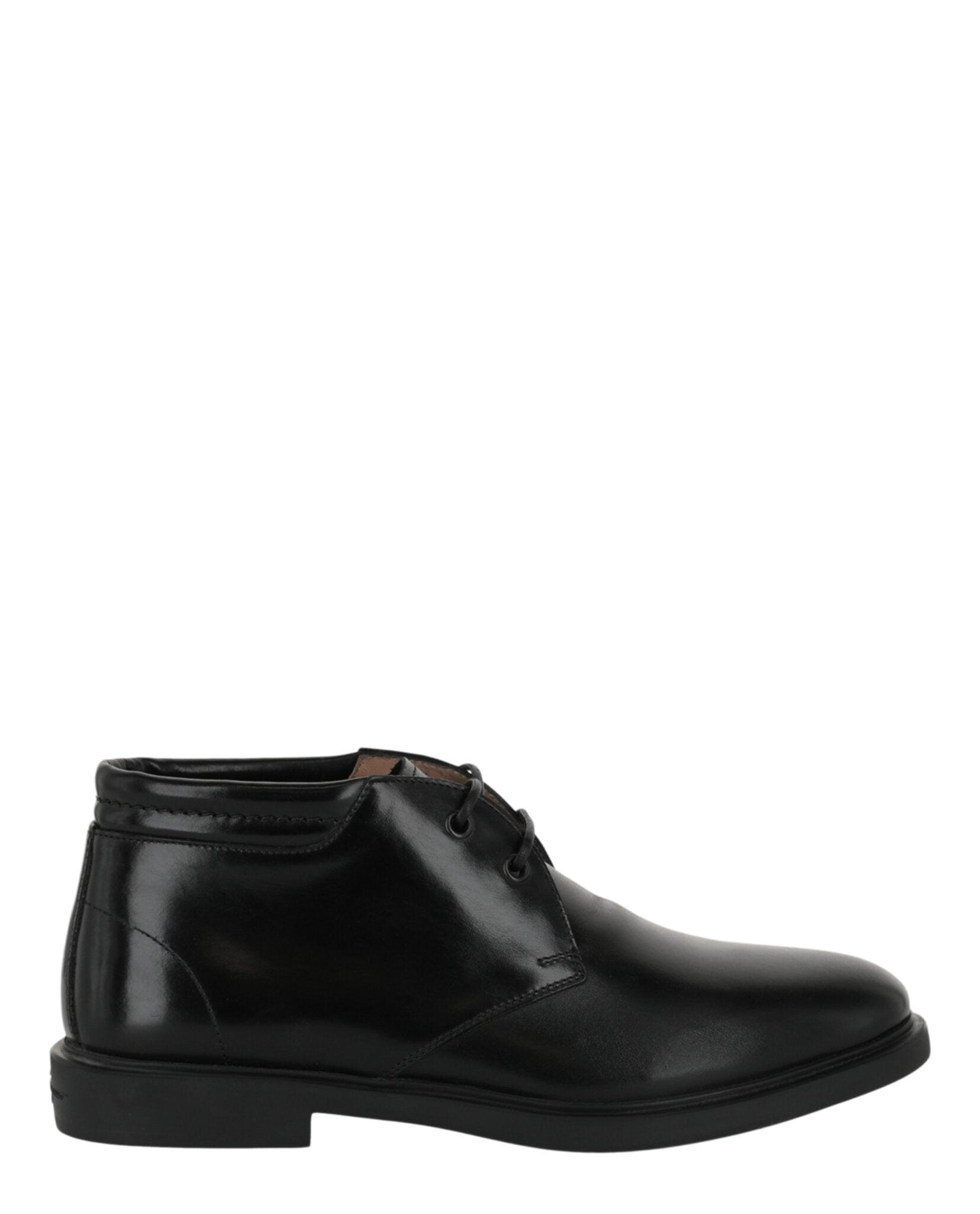 Ferragamo Rare Chukka Boots - Extra Wide Width Black Mens Tramezza lace-up boot - Men | Ferragamo main image 2