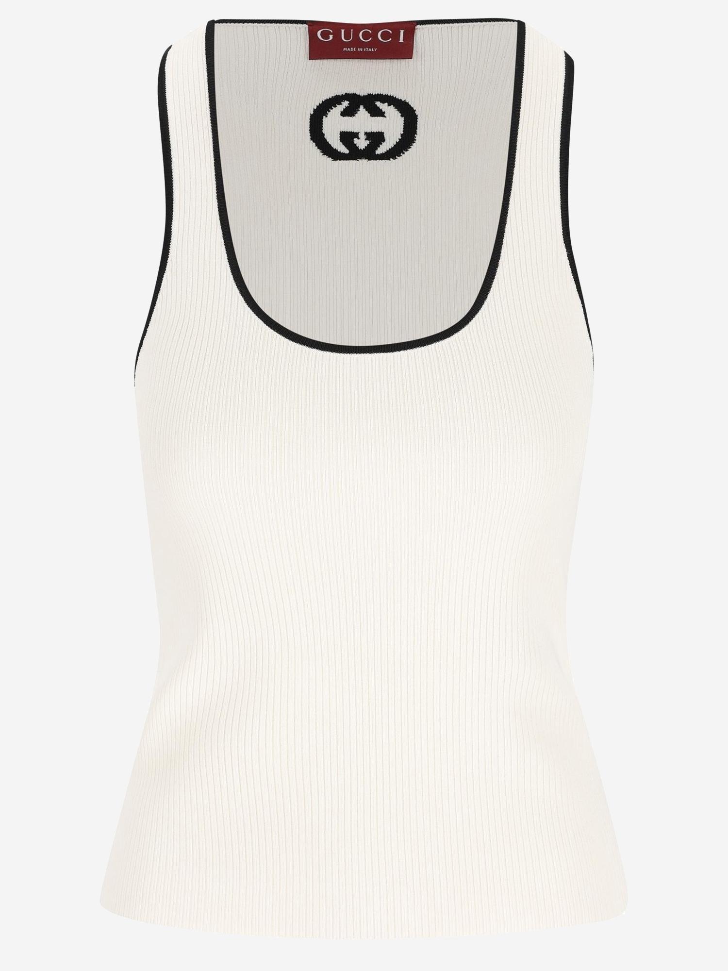 Women's Gucci Sleeveless and tank tops | Lyst