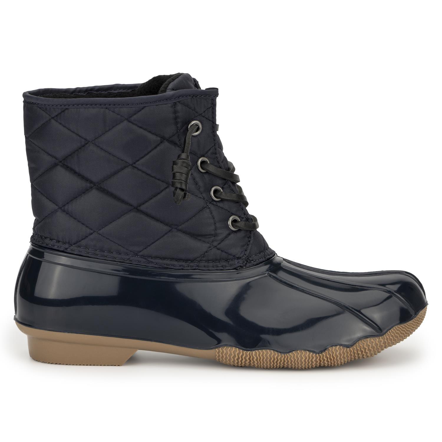 Olivia Miller Julia Quilted Duck Boot in Blue Lyst