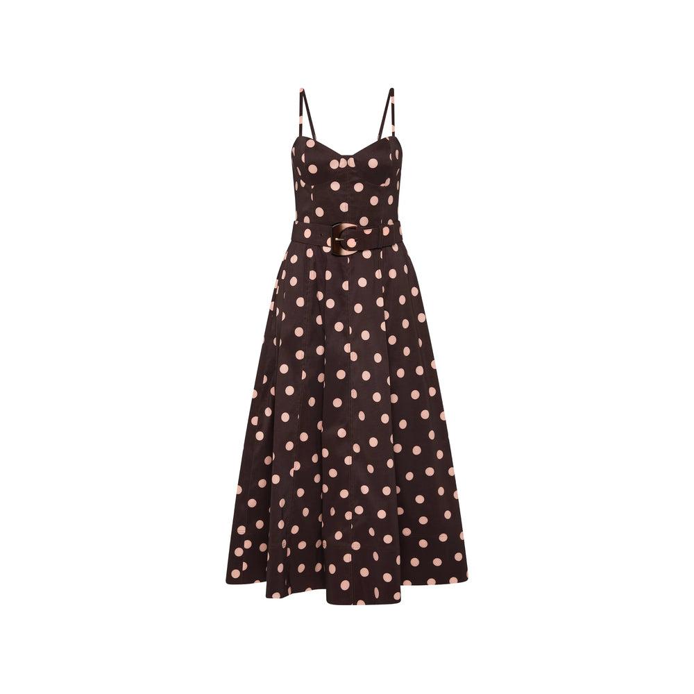 Designer Brown Polka Dot Dresses for Women - Up to 75% off | Lyst