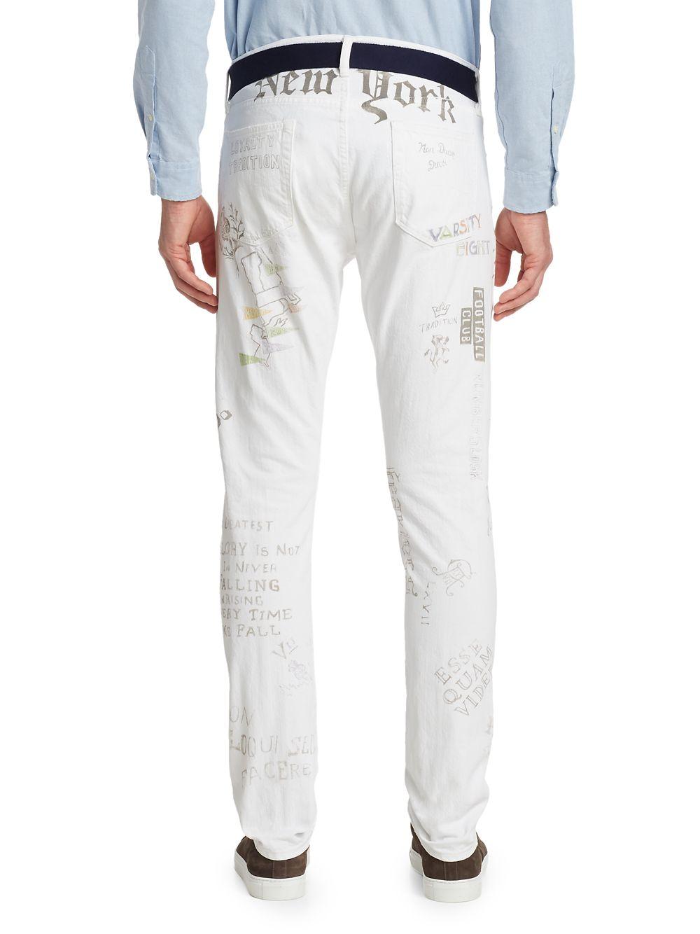 ralph lauren jeans white