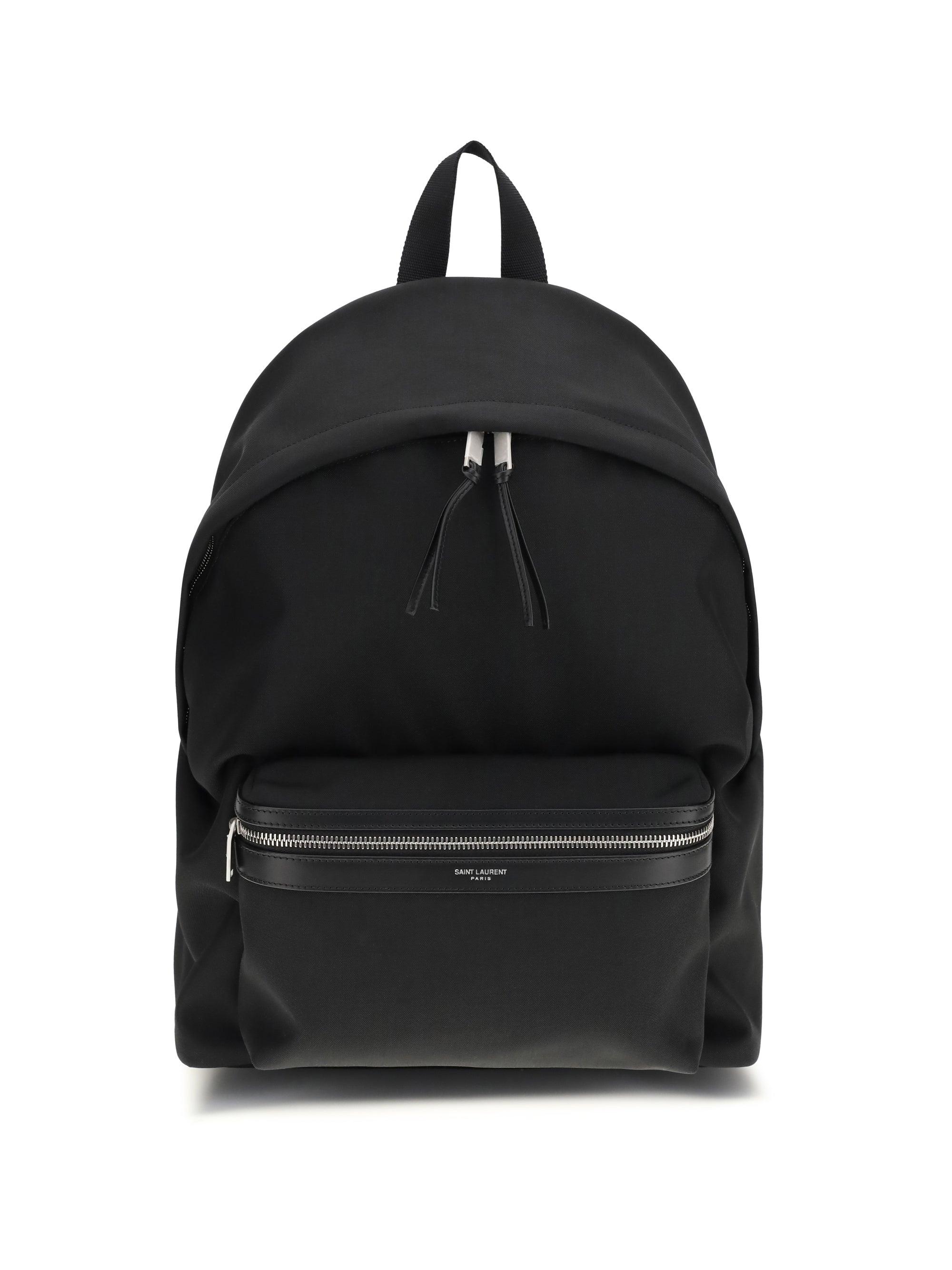 saint-laurent-Black-Backpack- 