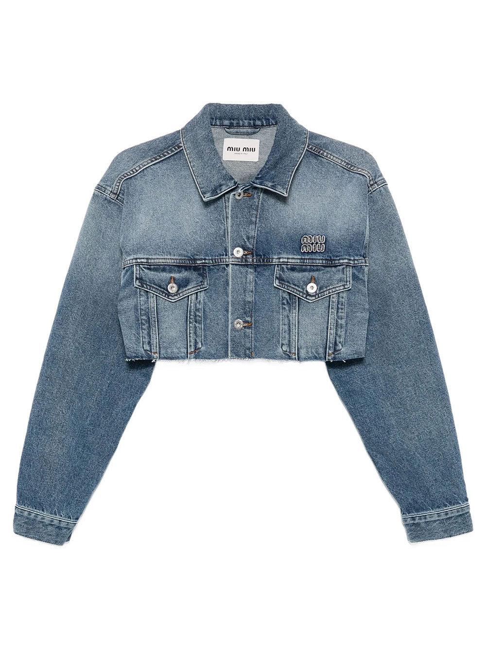 Miu Miu Jean and denim jackets for Women | Online Sale up to 42