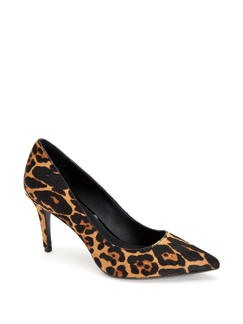 calvin klein leopard pumps