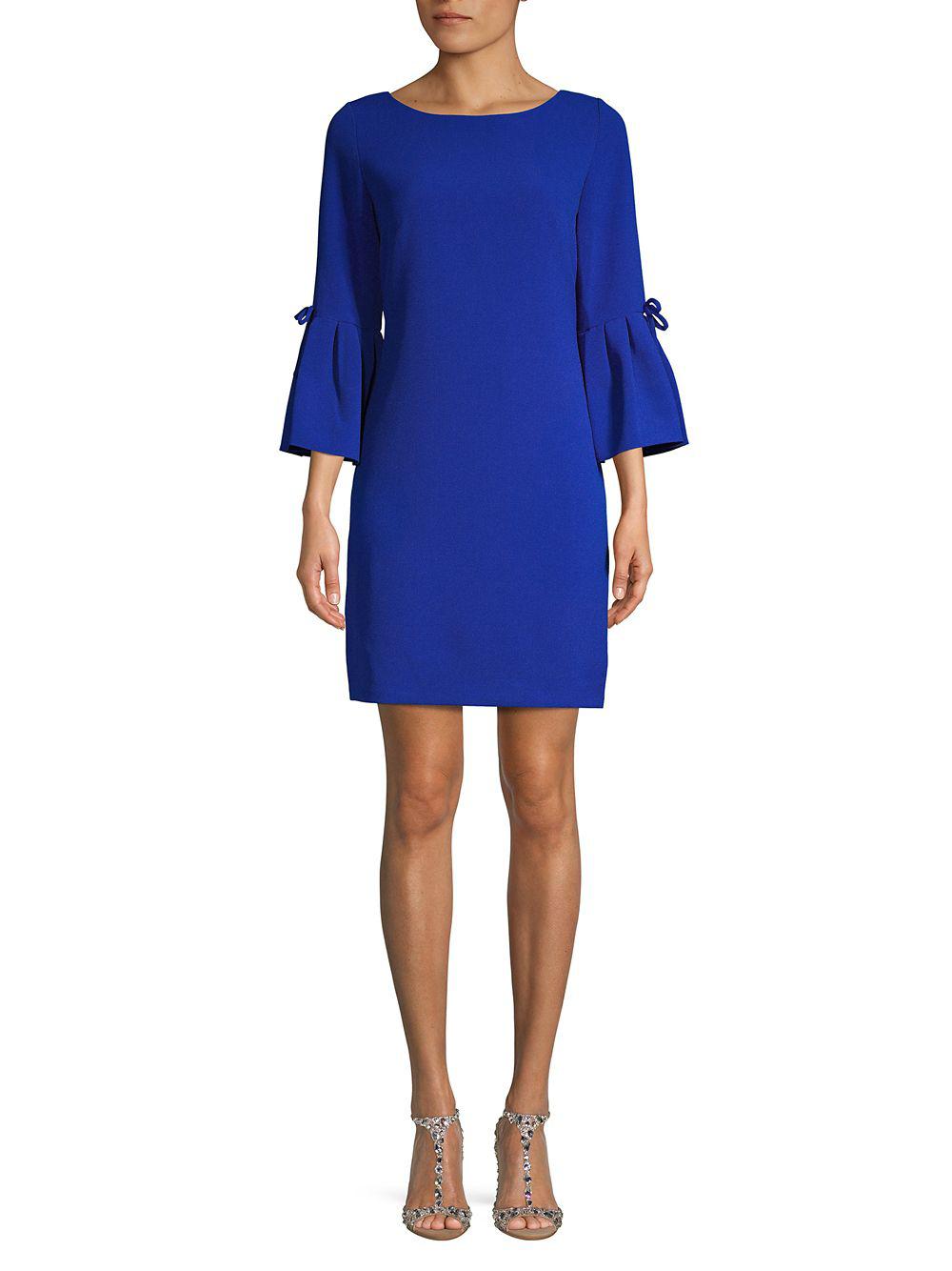 eliza j bow sheath dress