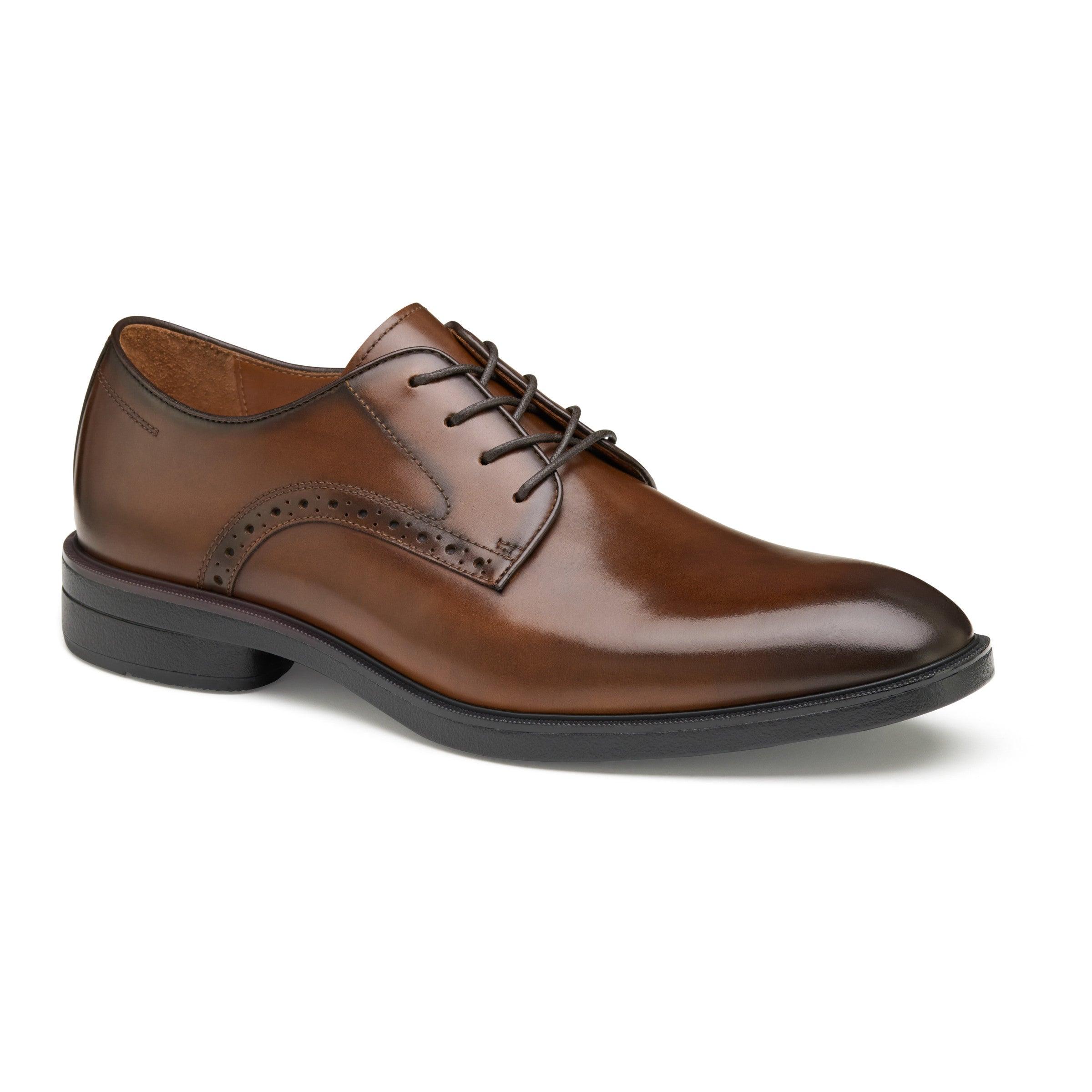 Johnston & Murphy Ronan Plain Toe Shoes in Brown for Men Lyst