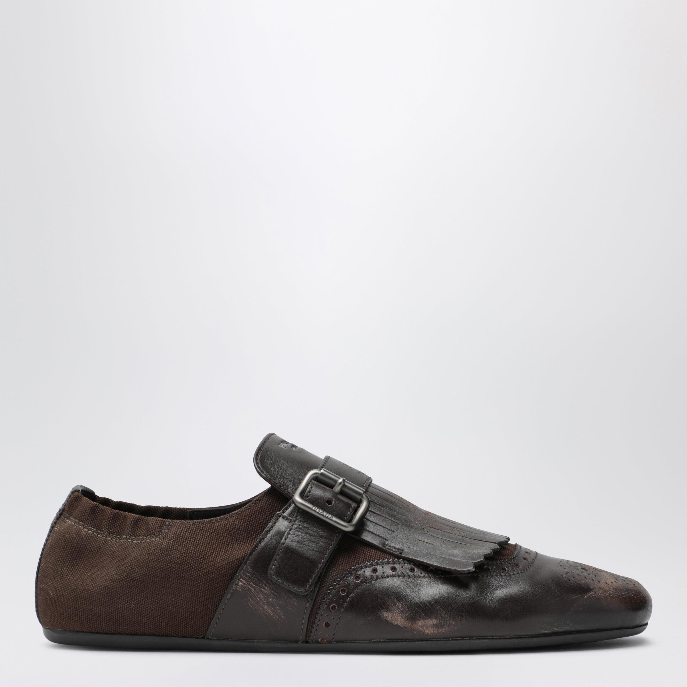 Men's Prada Monk shoes | Lyst