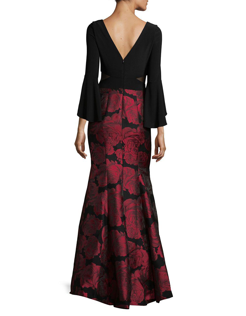 xscape red gown