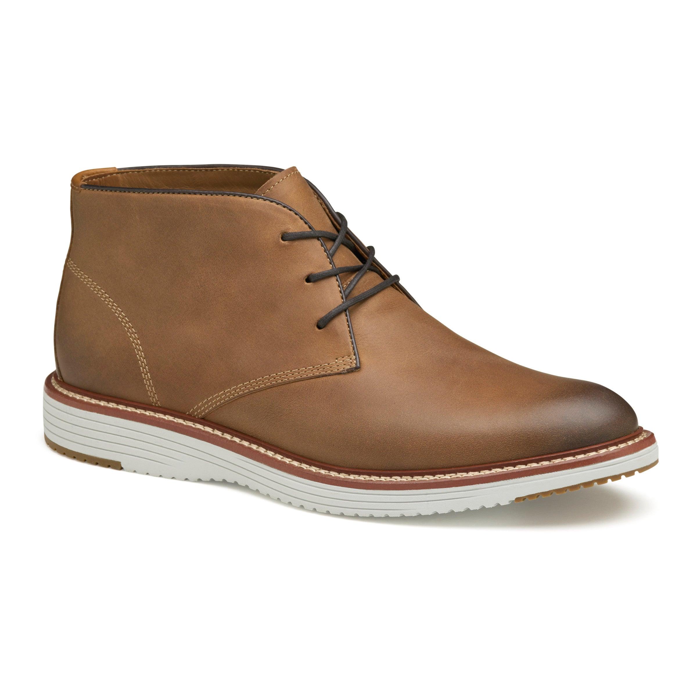 Johnston & Murphy Upton Chukka Shoes in Brown for Men | Lyst
