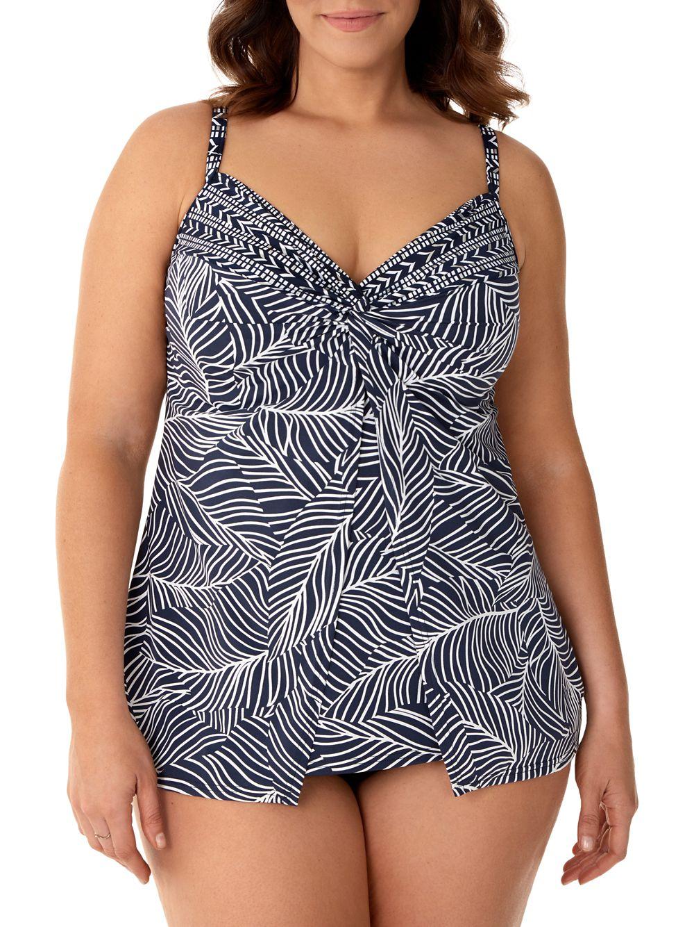 Miraclesuit Lush Lanai Midnight Escape Underwire One Piece Swimsuit main image 0