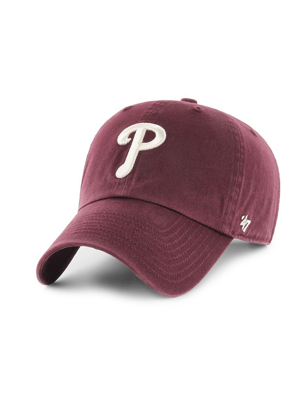 dark purple baseball cap