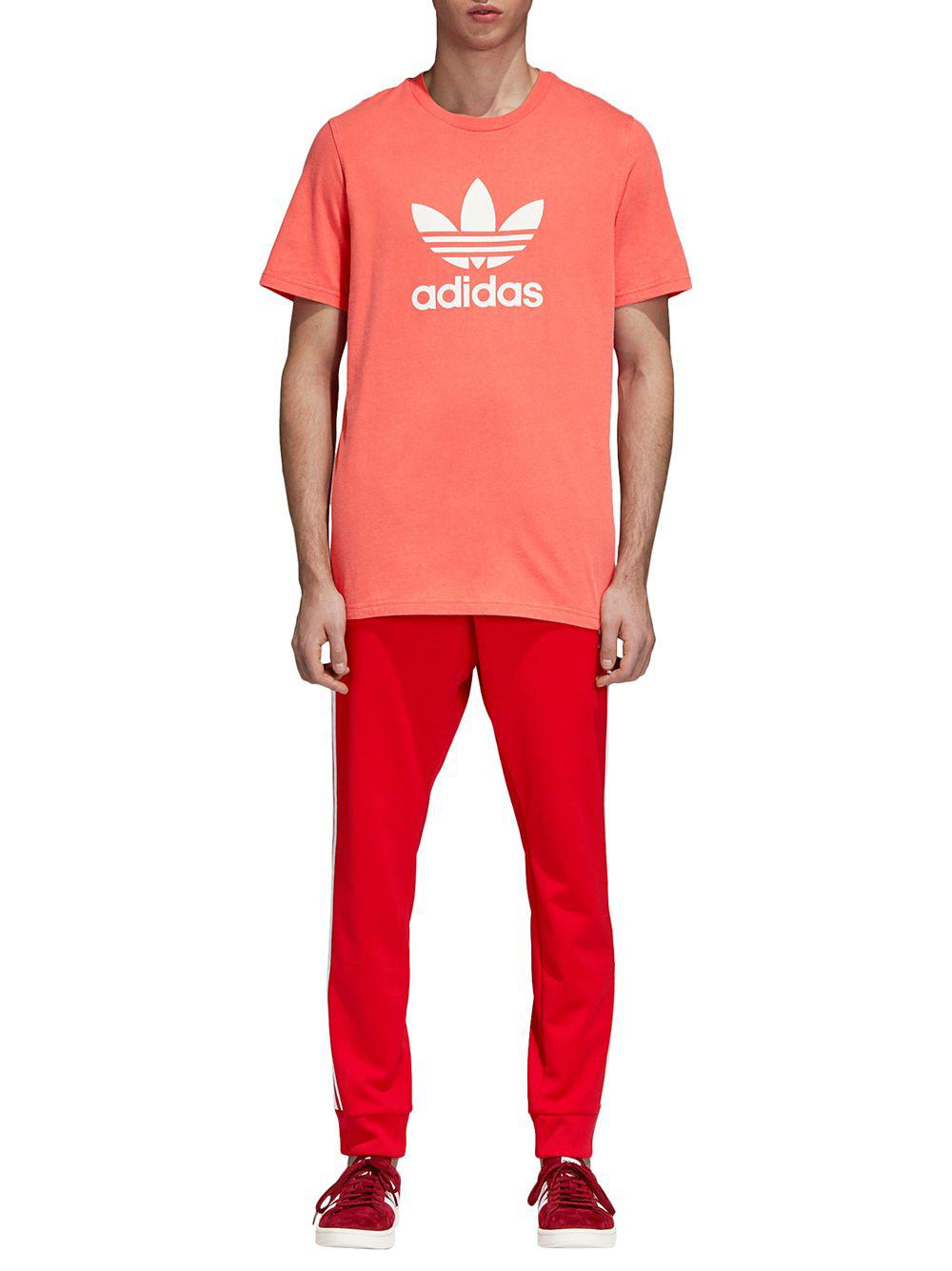 adidas originals adicolor long sleeve football jersey in white cw1225