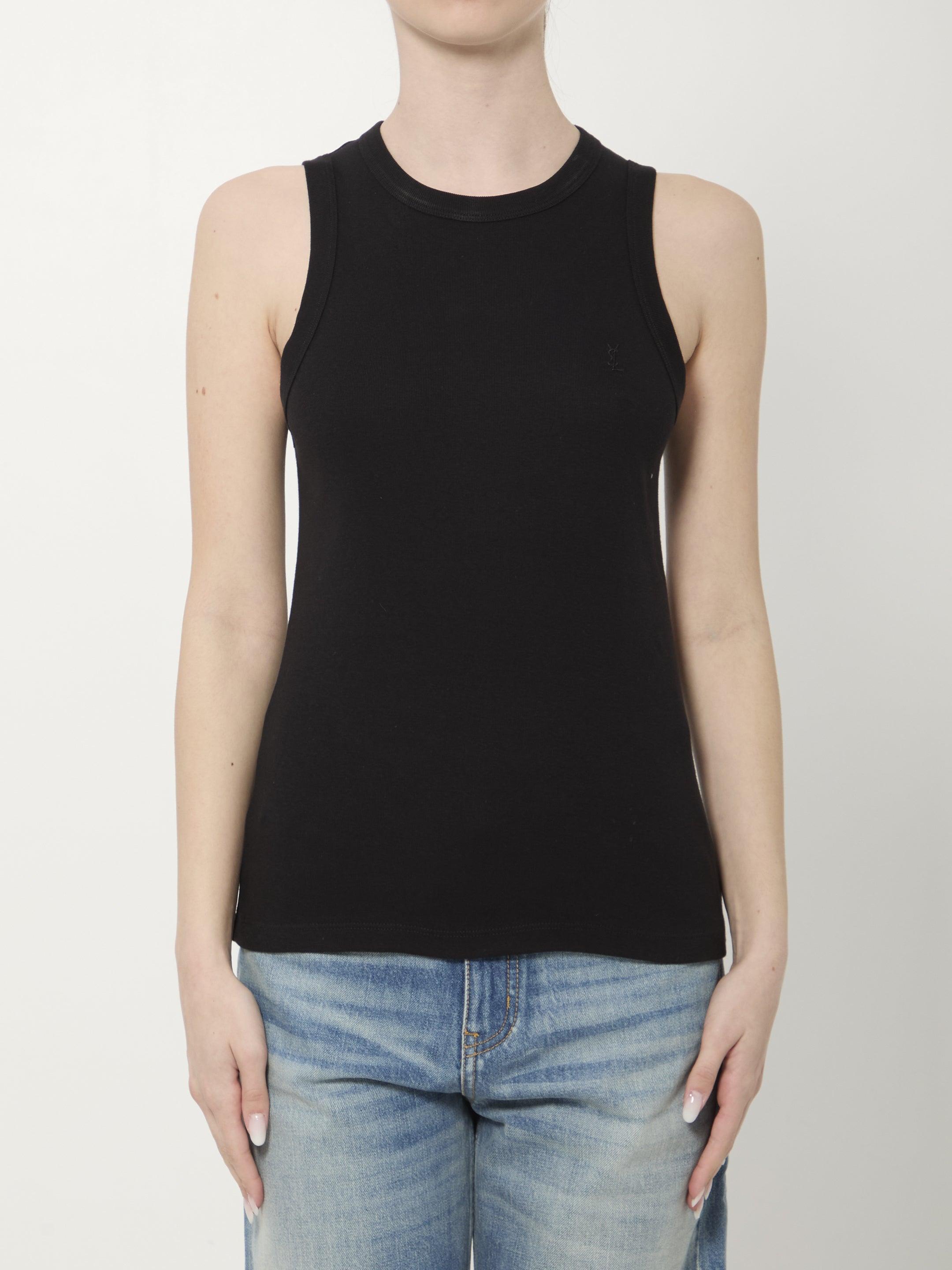 Women's Saint Laurent Sleeveless and tank tops | Lyst