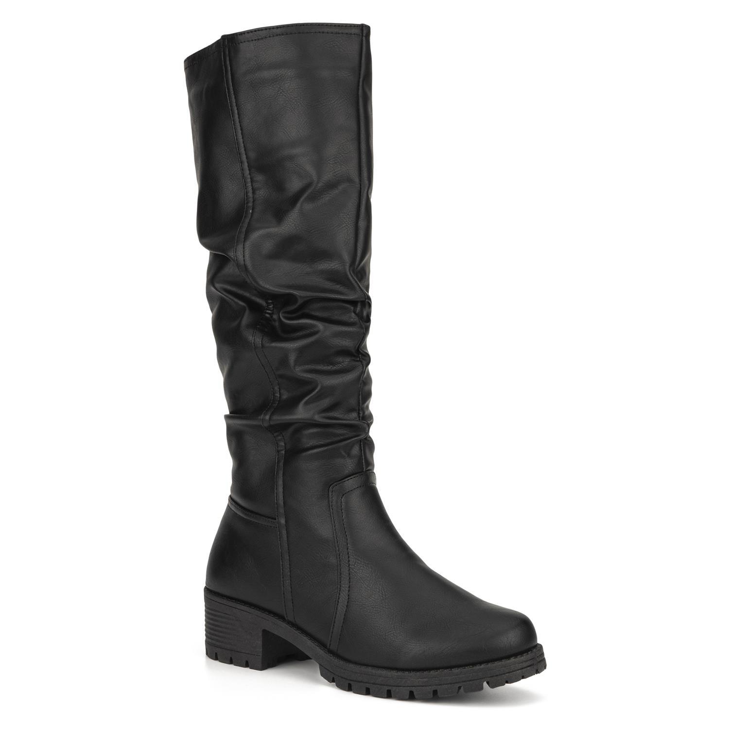 Olivia Miller Amber Tall Boot in Black | Lyst